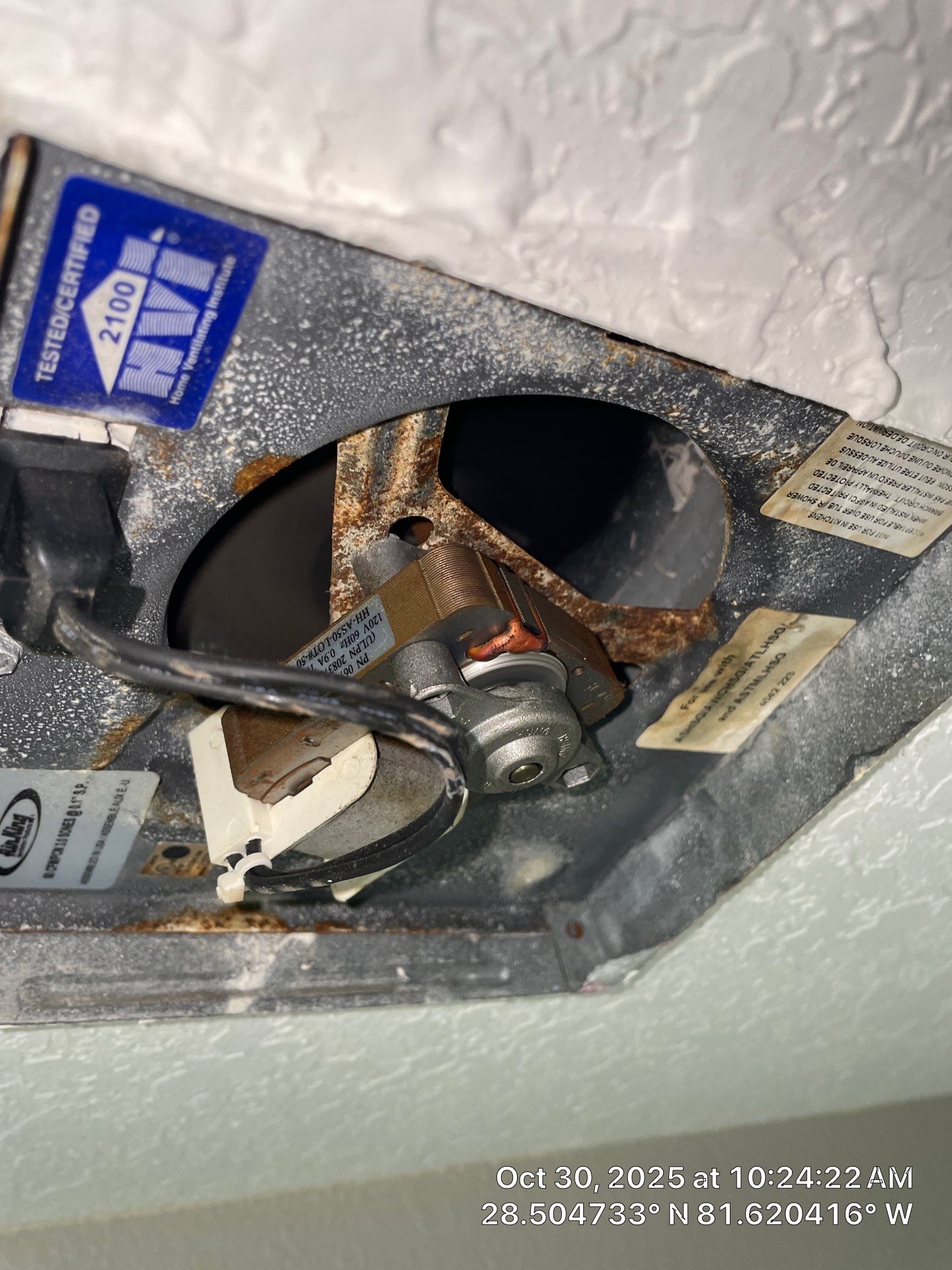 Dryer Vent and Bathroom Exhaust Fan Cleaning in Winter Garden by Hygienic Air, Inc