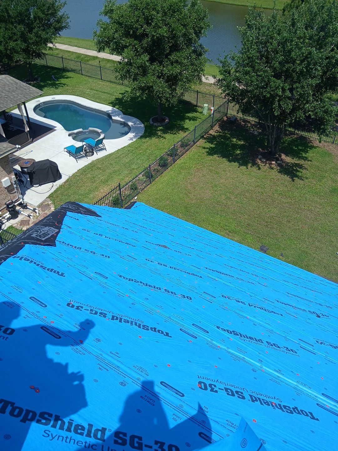 Residential Roofing Installation using Owen's Corning Duration (Lifetime) Shingles by Roof Repair Company