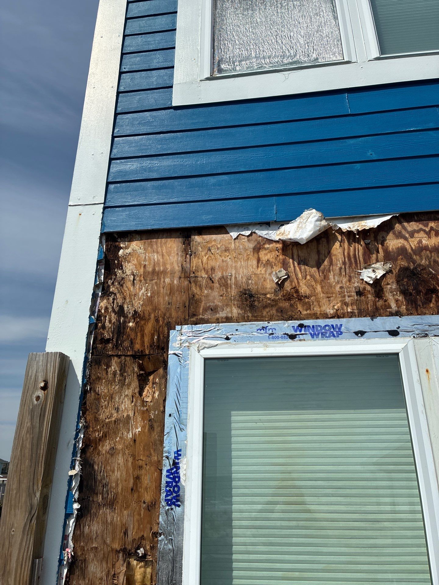 Oceanfront Structural Repair and Exterior Rebuild in Oak Island NC | RGR Construction and Roofing, LLC by RGR Construction and Roofing, LLC