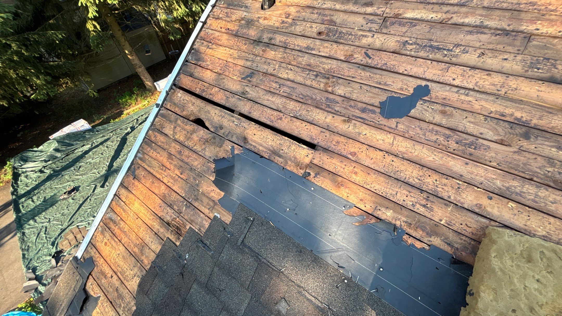 Roof Replacement using Owens Corning Peppercorn by 180 Contractors