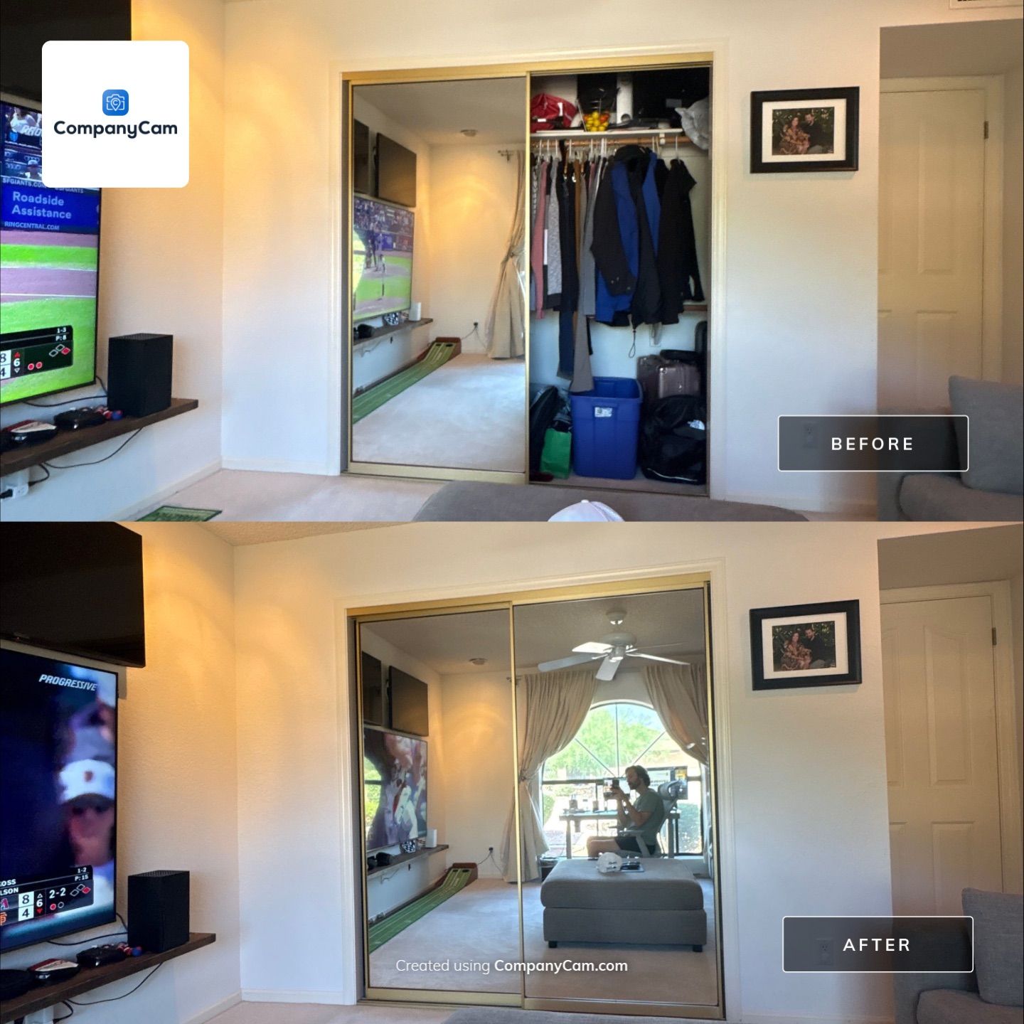 Basement Remodel using Lock by CompanyCam Sales Demo