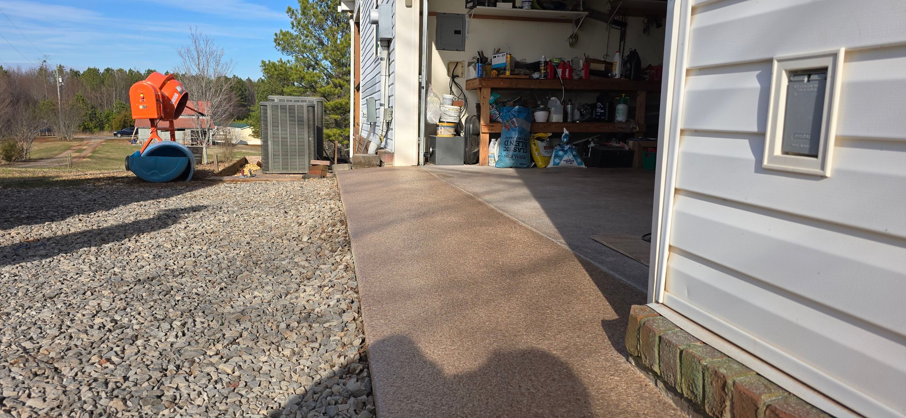 Front Porch using Feldspar by Elite Floor Solutions