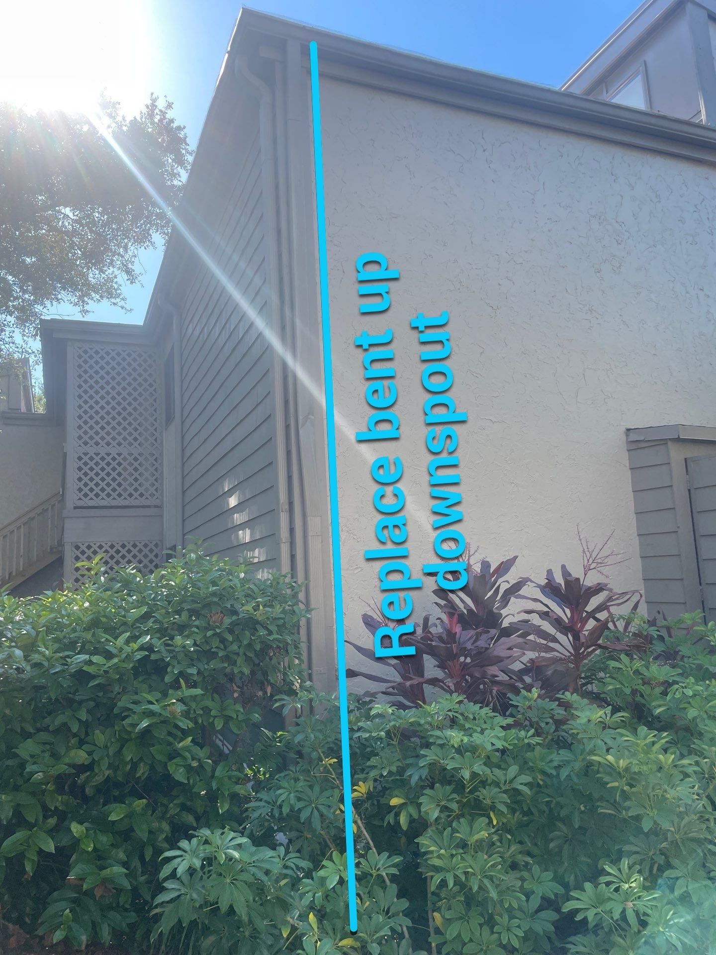 White Gutters Repair and Installation in Sarasota FL by Gutter Professors