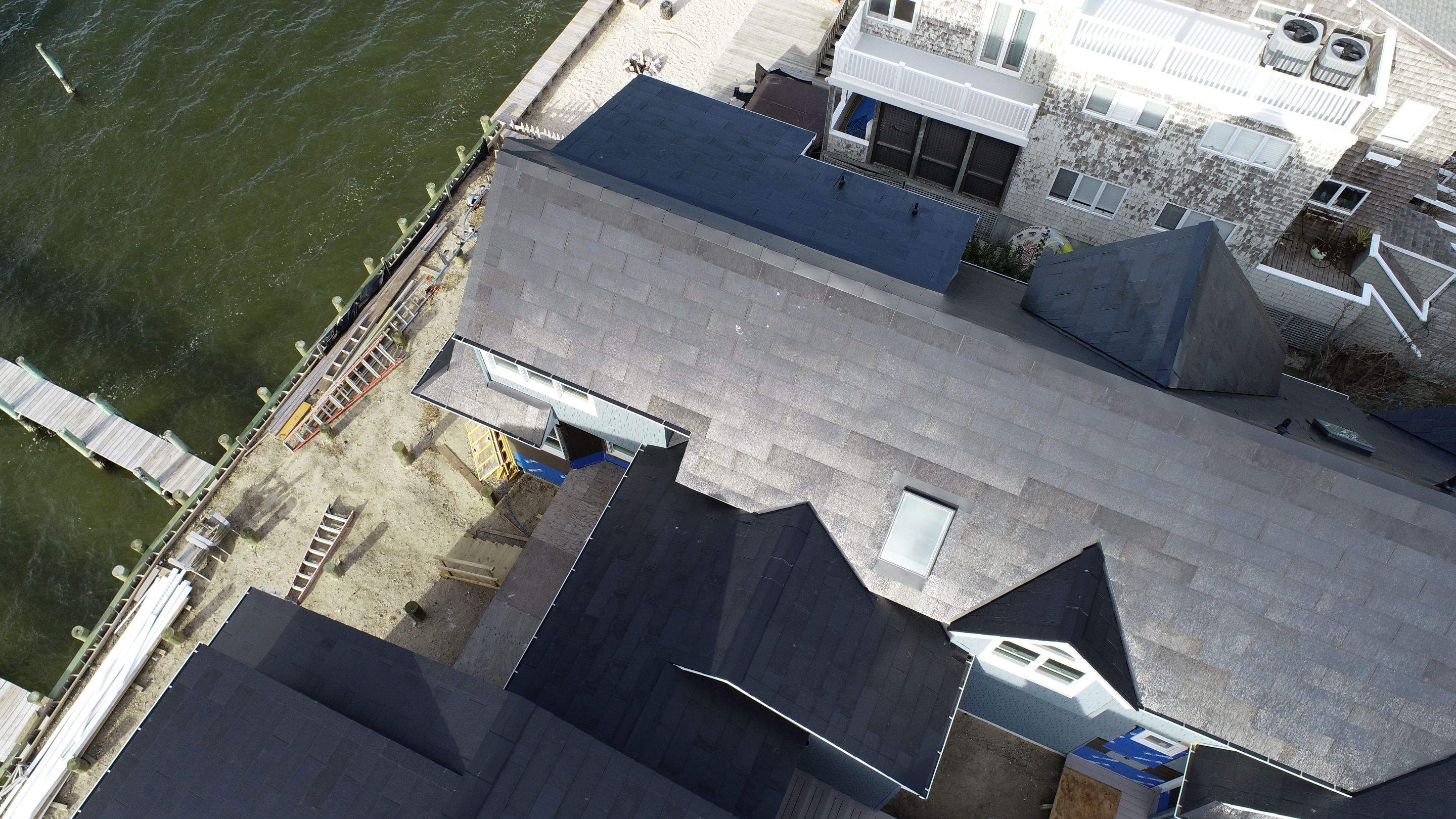 Tesla Solar Roof Long Beach Island New Jersey by American Home Contractors