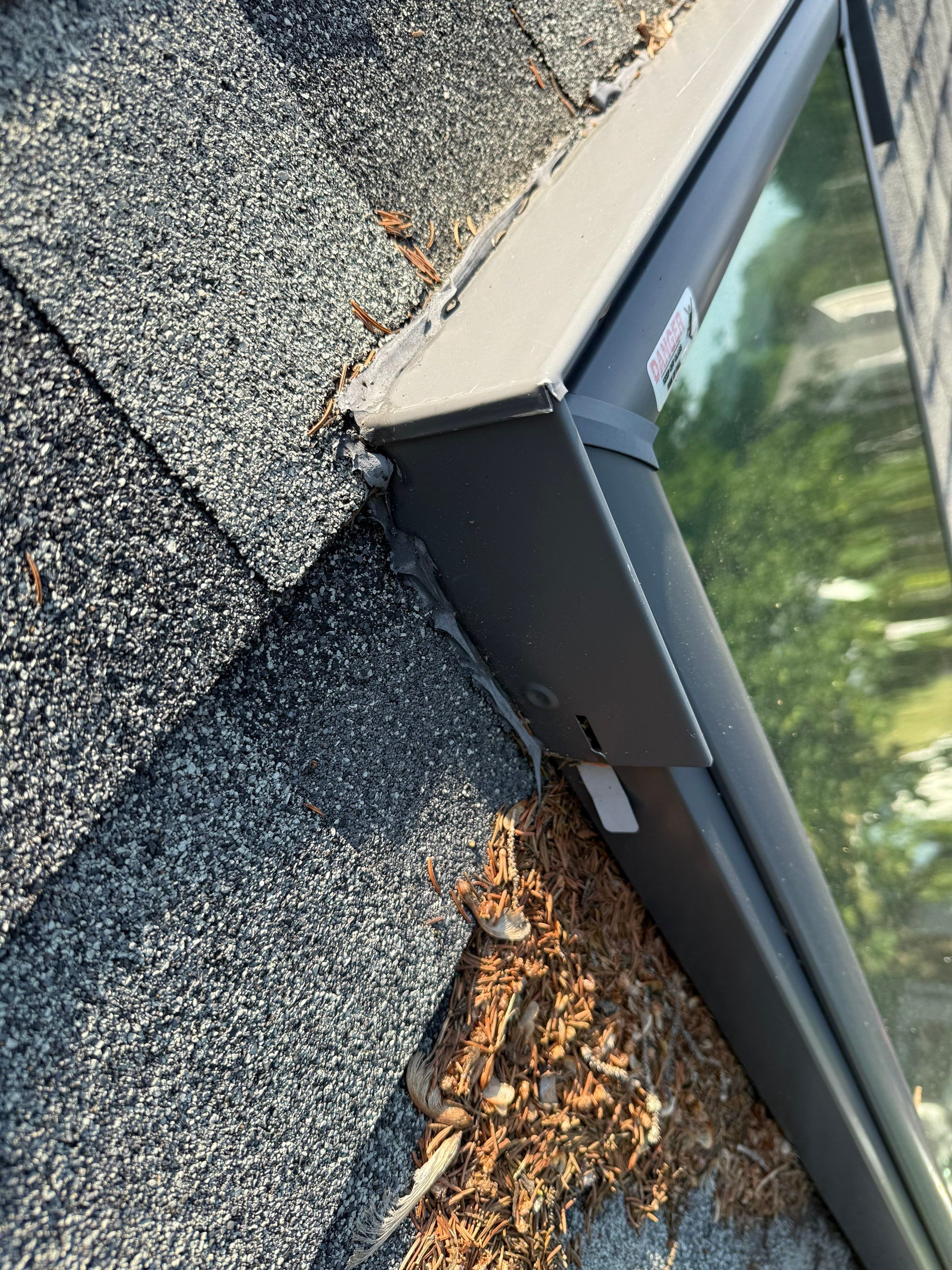 Skylight Leak Repair & Interior Restoration by Mighty Dog Roofing of Greater Middlesex County
