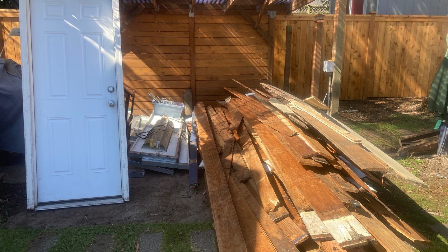 Garage Deconstruction, prep for new DADU by Sledge Seattle