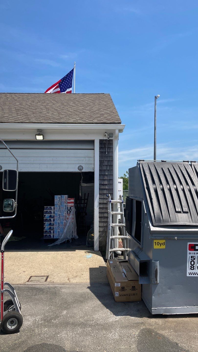 Falmouth, MA Gutter Installation using 6" K-Style Aluminum Gutter by Gutter Pro Enterprises