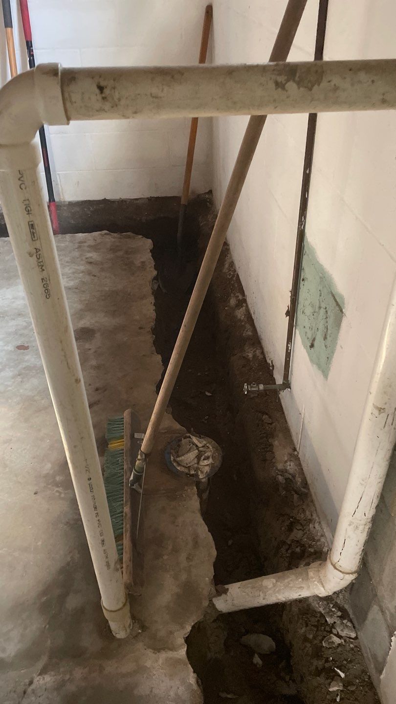 Tying Into an Existing Drain Tile System for Alec by Waterproofing Northeast