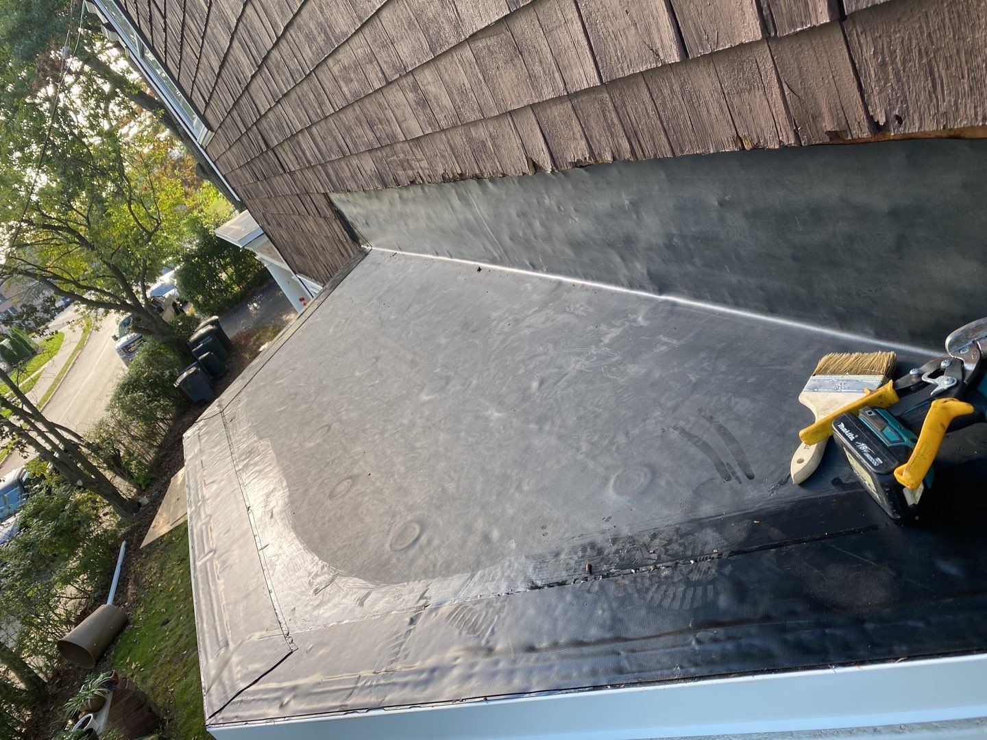 Commercial Roofing Installation using EPDM  by A Plus Exterior