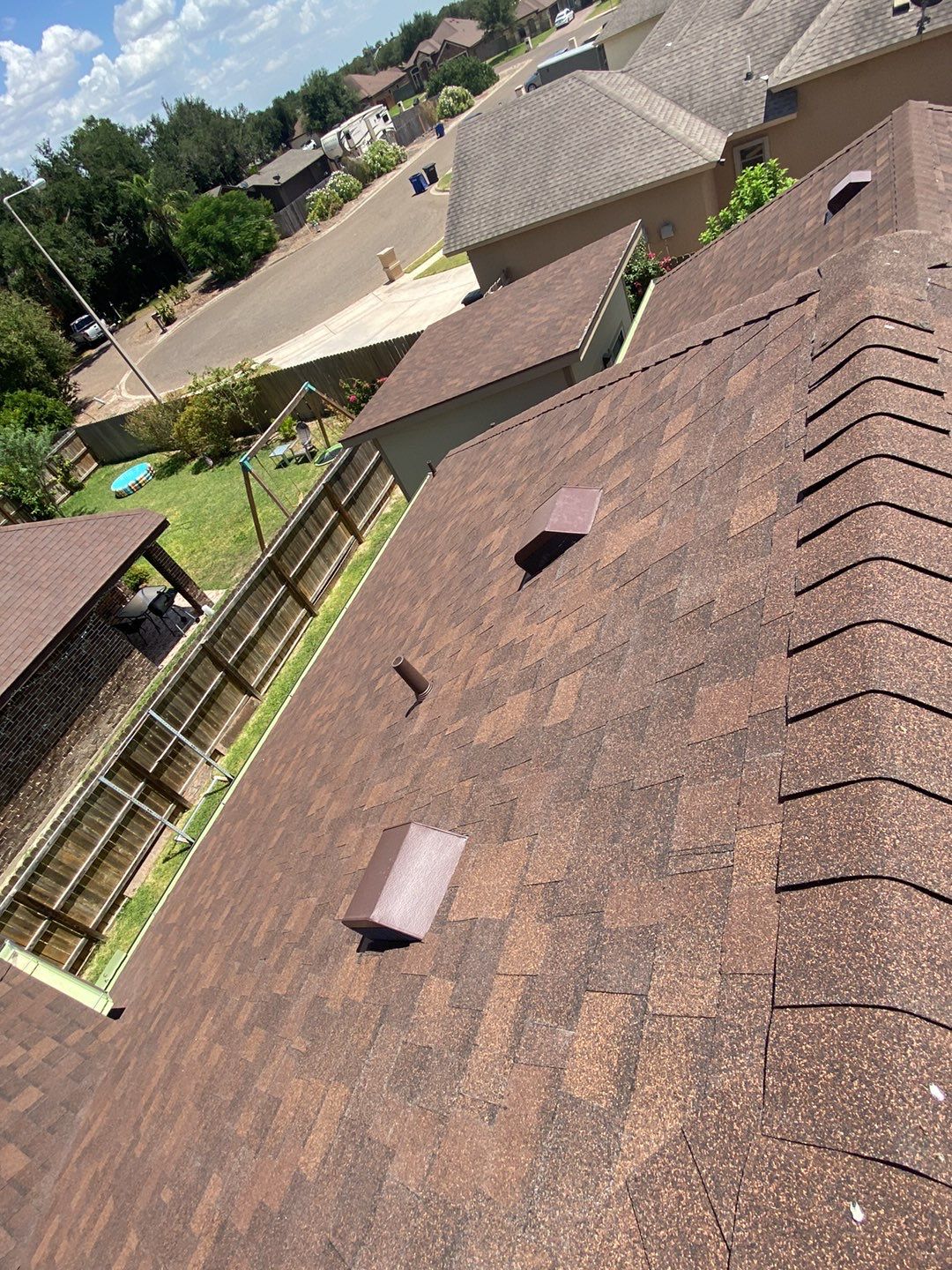 McAllen Roof Project  by Bison Roofing  