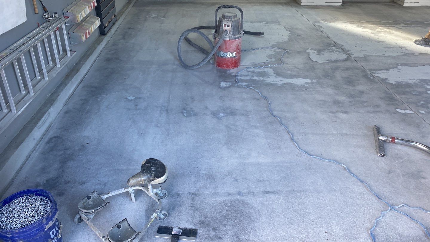 Garage using Domino  by Select Painting, Coatings & Garage Cabinets