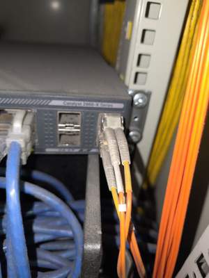 Structured cabling installation by CimaSolutions