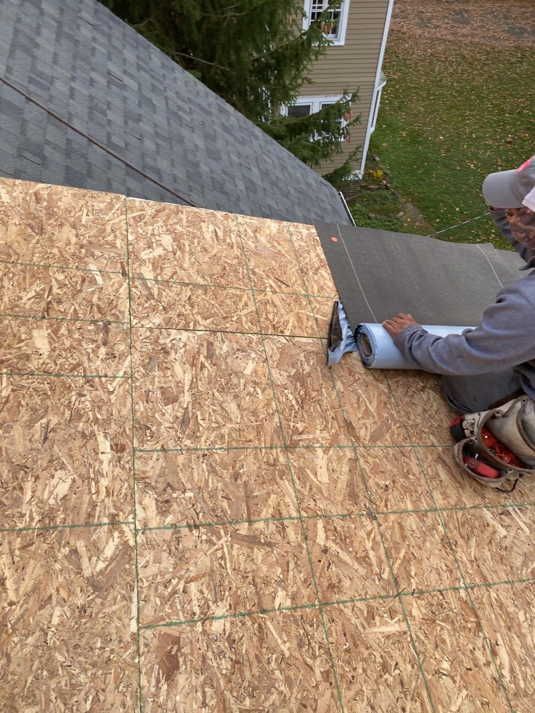 Residential Roofing Installation using Owens Corning Duration, Estate Grey by Absolute Roofing and Construction