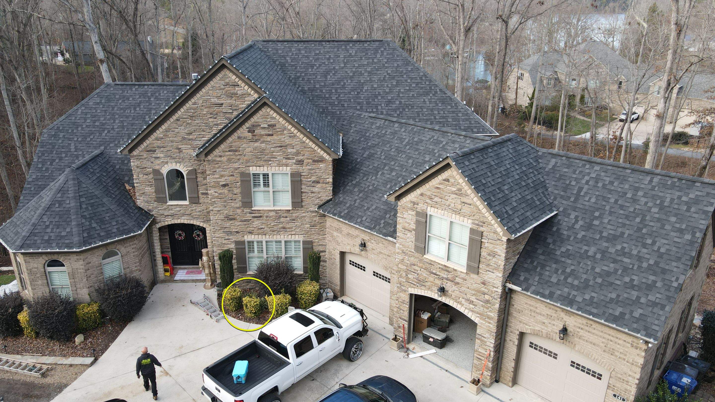 Residential Roofing Installation using TAMKO Titan XT Rustic Black by RISE Roofing & Restoration, LLC
