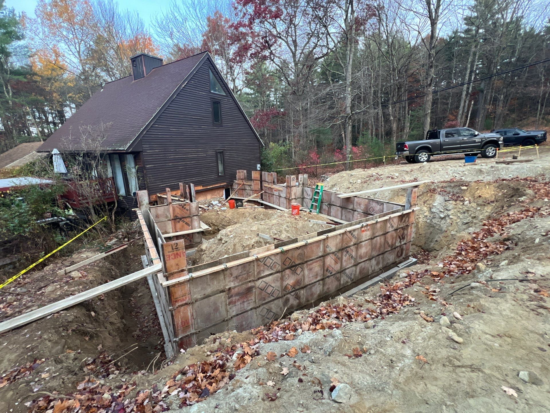 Spacious 625 sf Home Addition with Office, Bath, and Laundry by Chagnon Building & Remodeling LLC