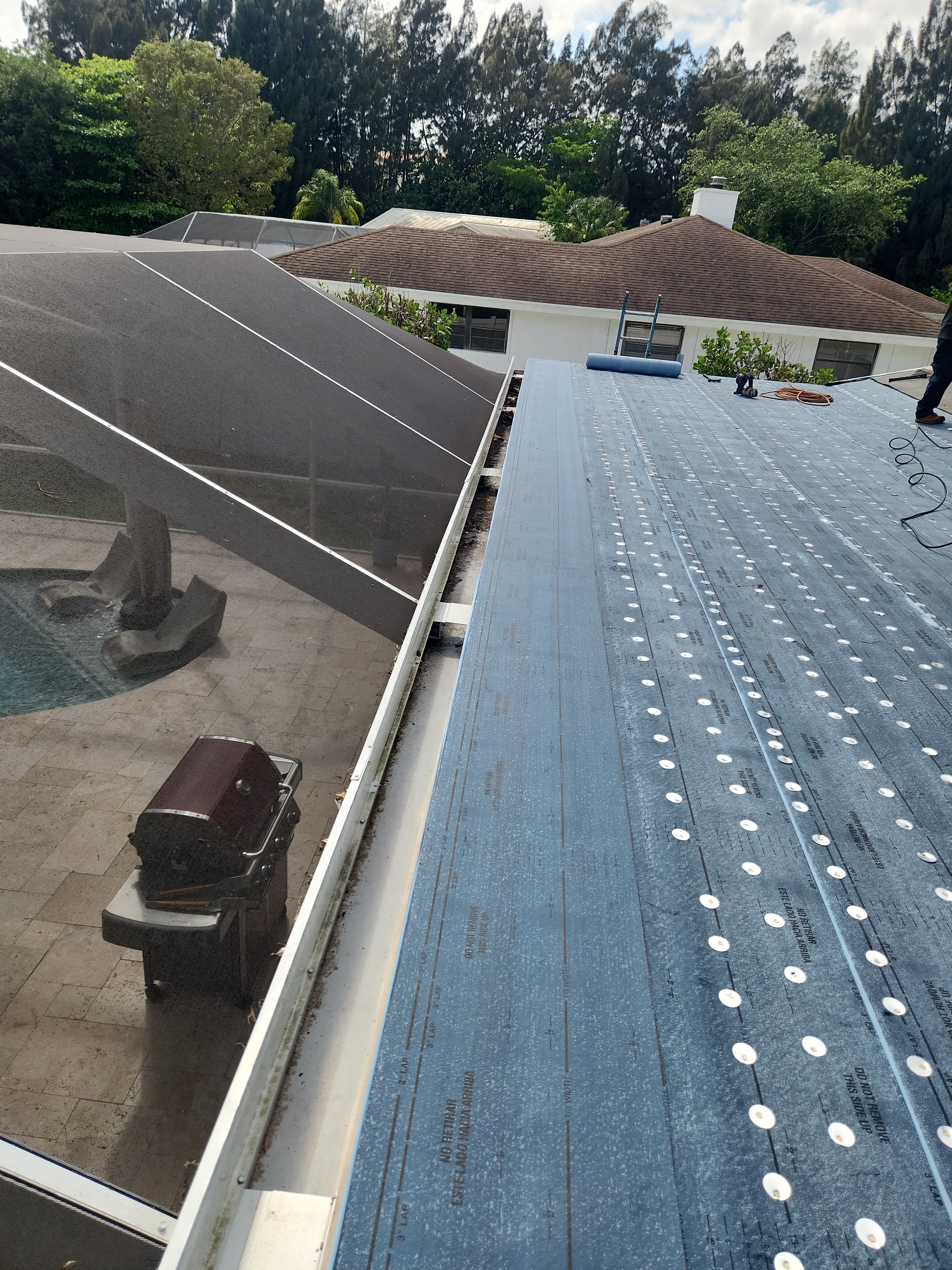 Flat Roof Replacement and Fascia Repair in Margate by Aastro Roofing