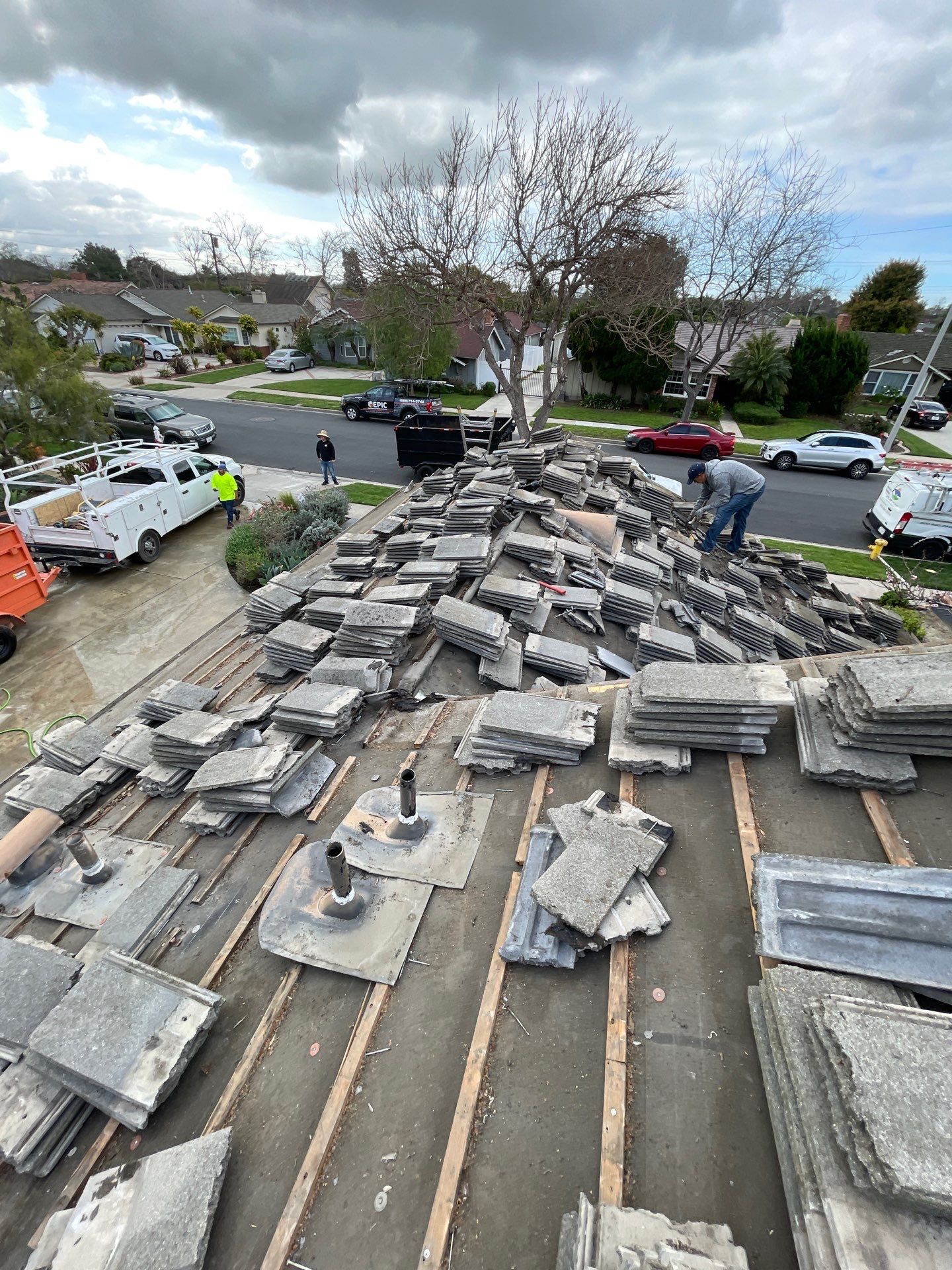 Tile Roof Conversation to Shingles - Los Alamitos, CA 90720 by Epic Roof Replacement