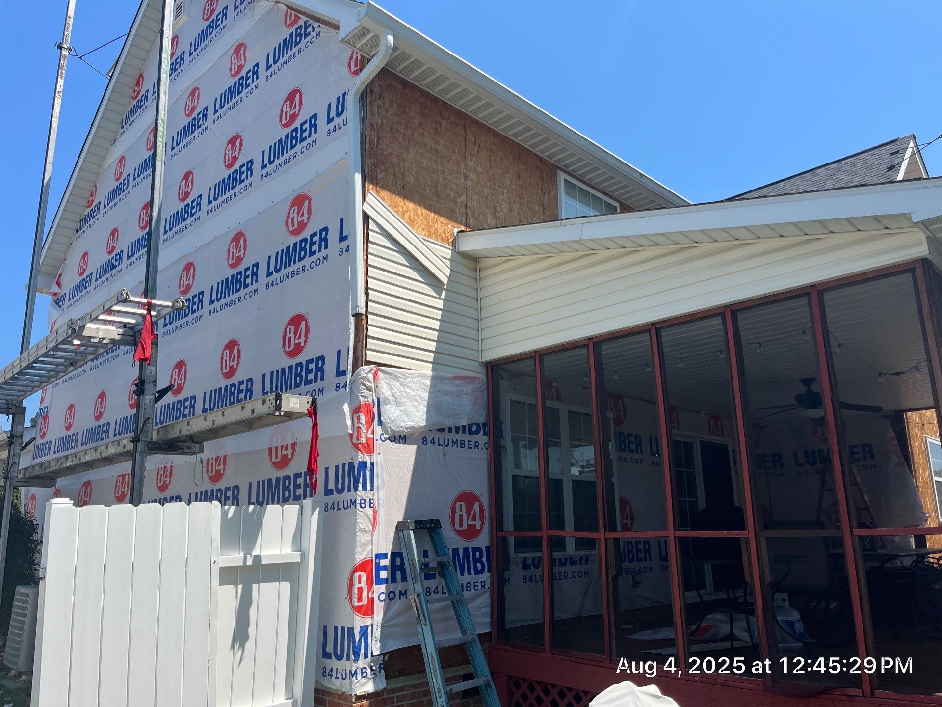 Siding Installation using Provia Siding by Fahey Roofing + Contracting