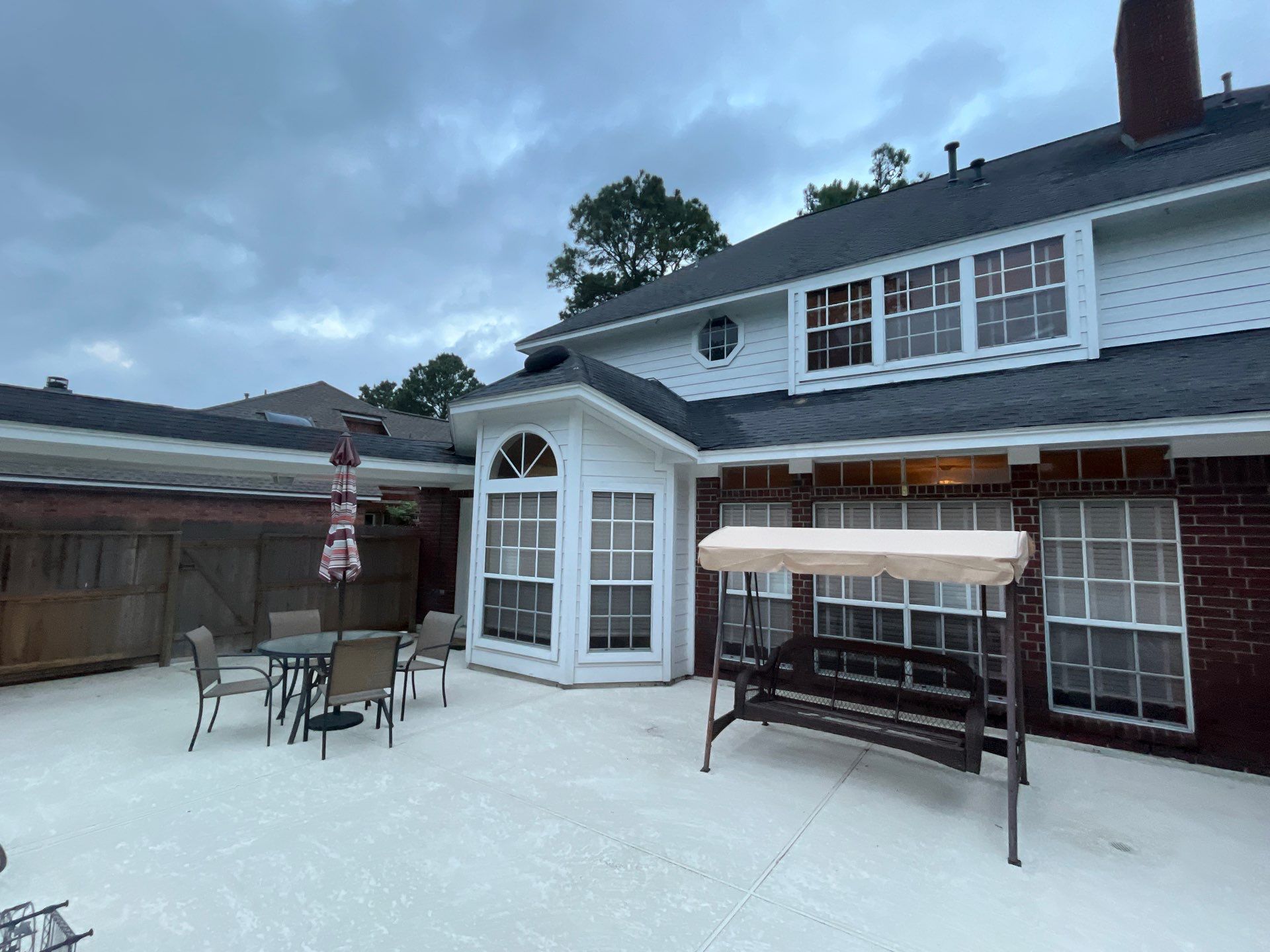 Complete GAF HDZ Charcoal Roof Installation for NW Houston Home by Houston Roofing & Construction