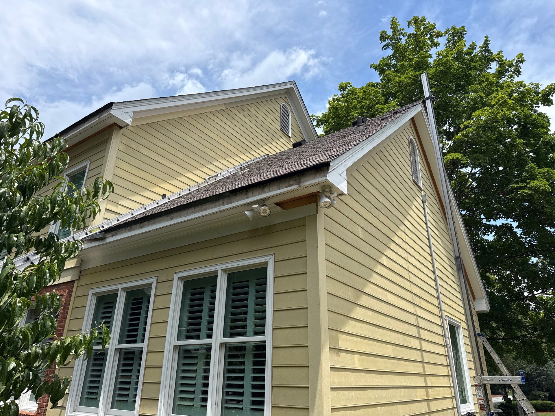 Atlanta, GA Siding and Rotted Wood Replacement, Plus Exterior Painting and Gutter Installation by Nelson Exteriors 