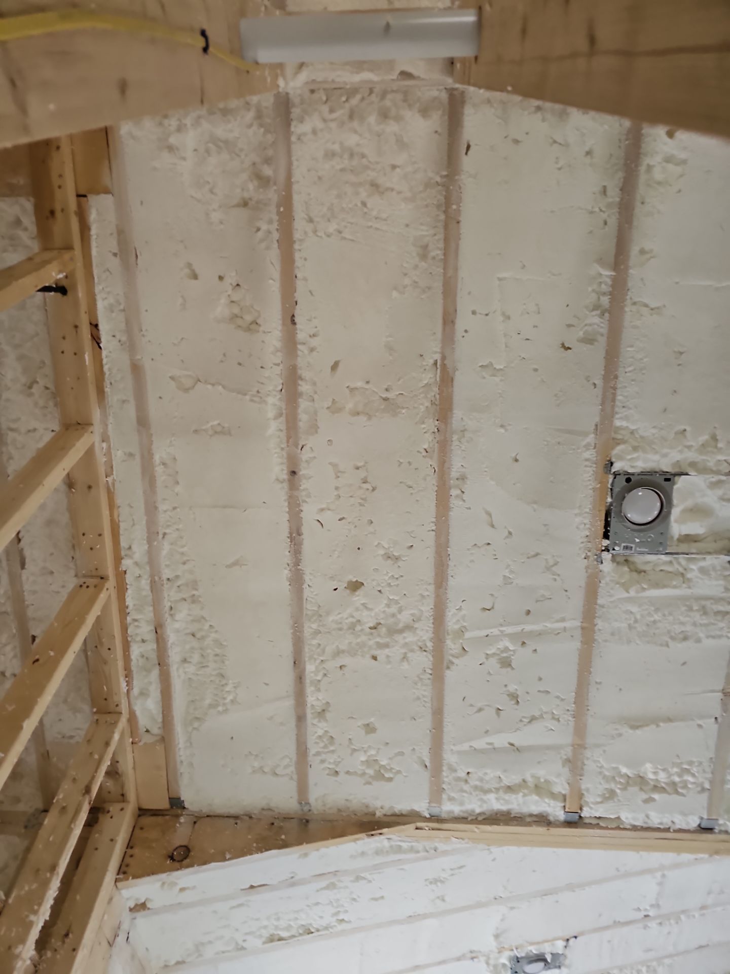 Spray Foam Insulation using open cell spray foam by NYS Foam & Energy