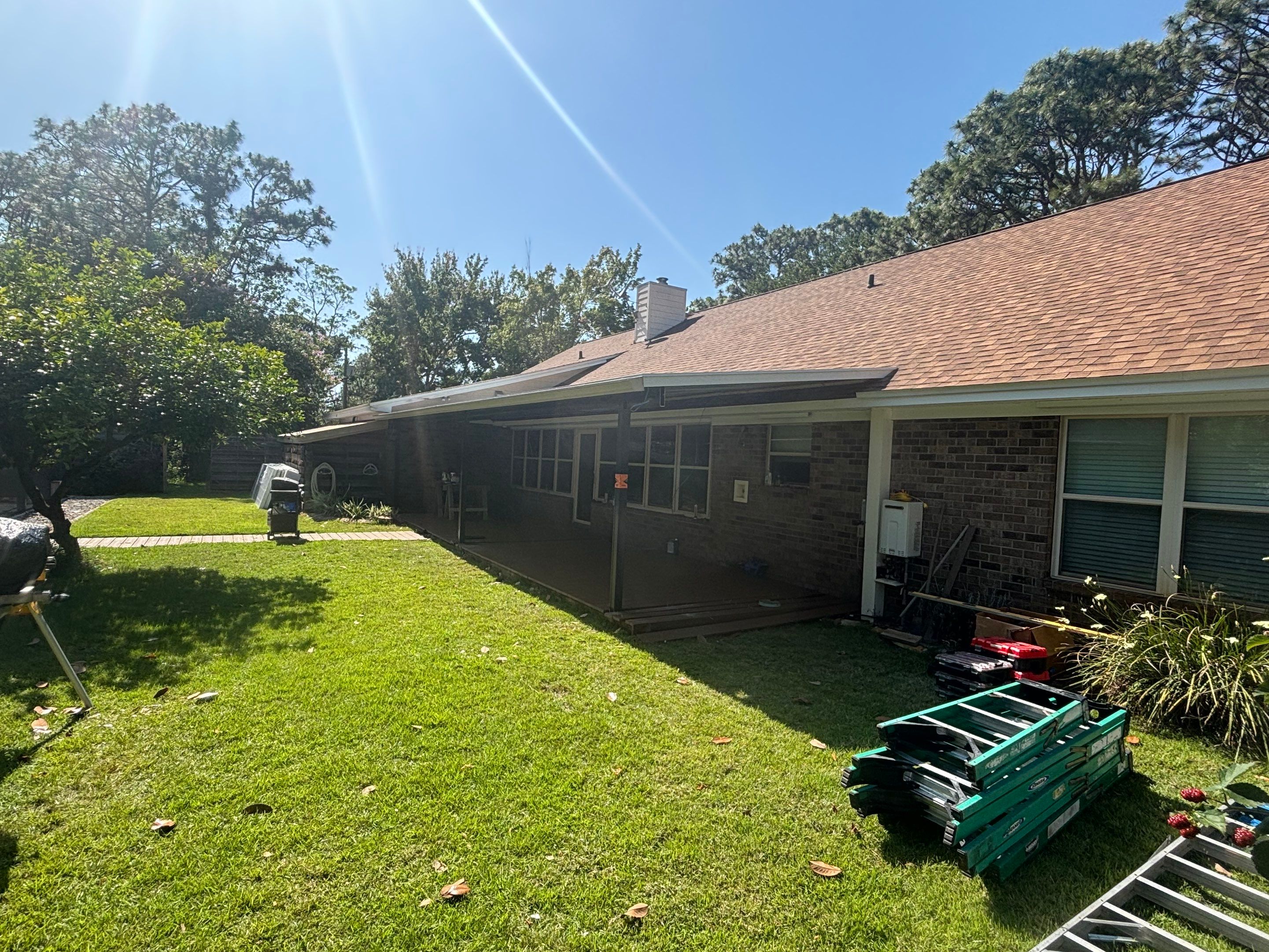 Gulf Breeze Patio Cover by Titan Sunrooms