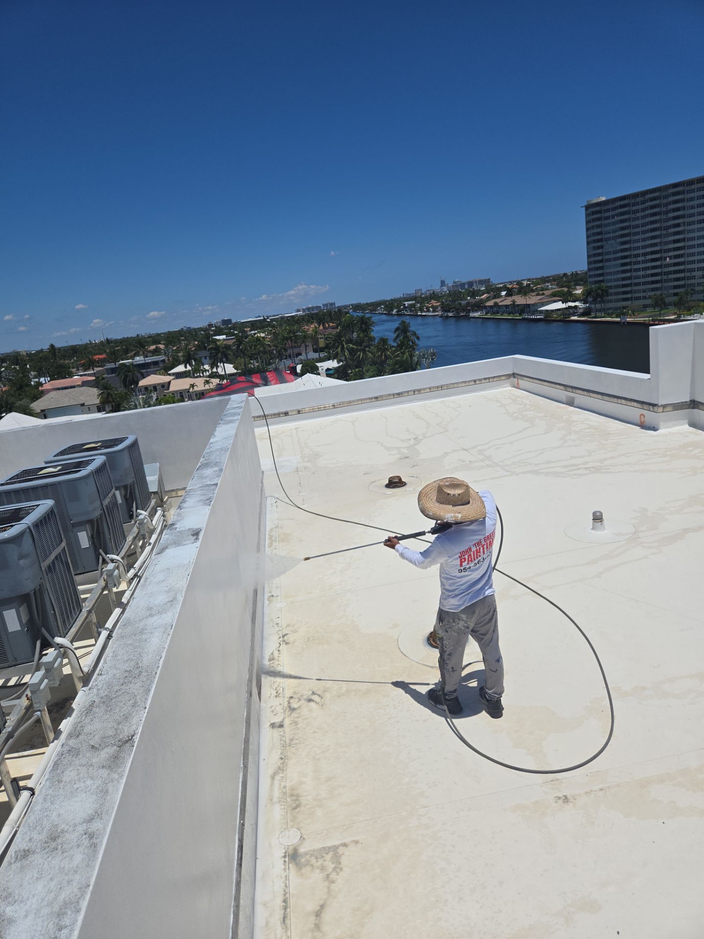 Commercial Exterior Painting by John “The Greek” Painting