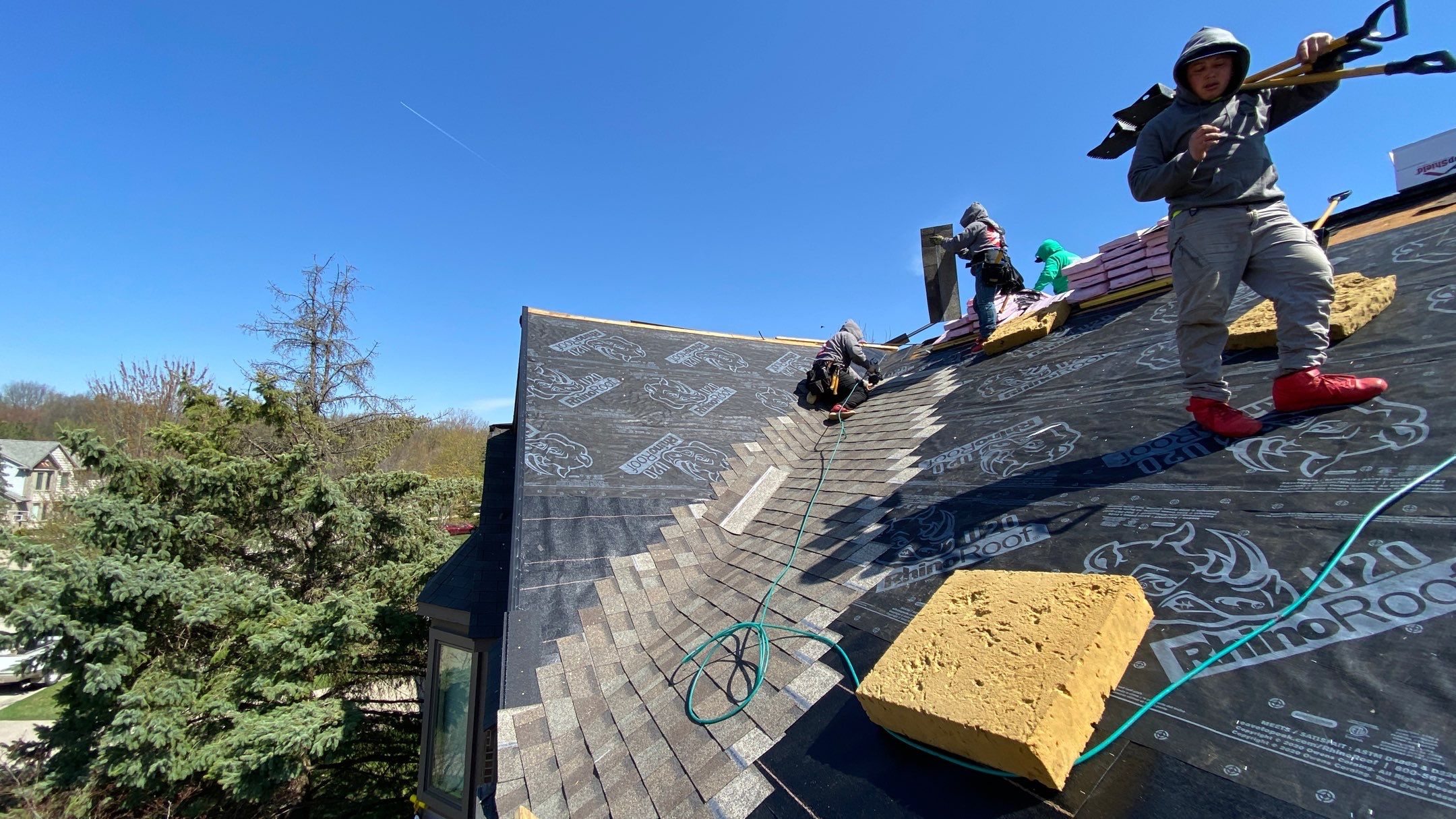 Roof Replacement using CertainTeed Landmark by 180 Contractors