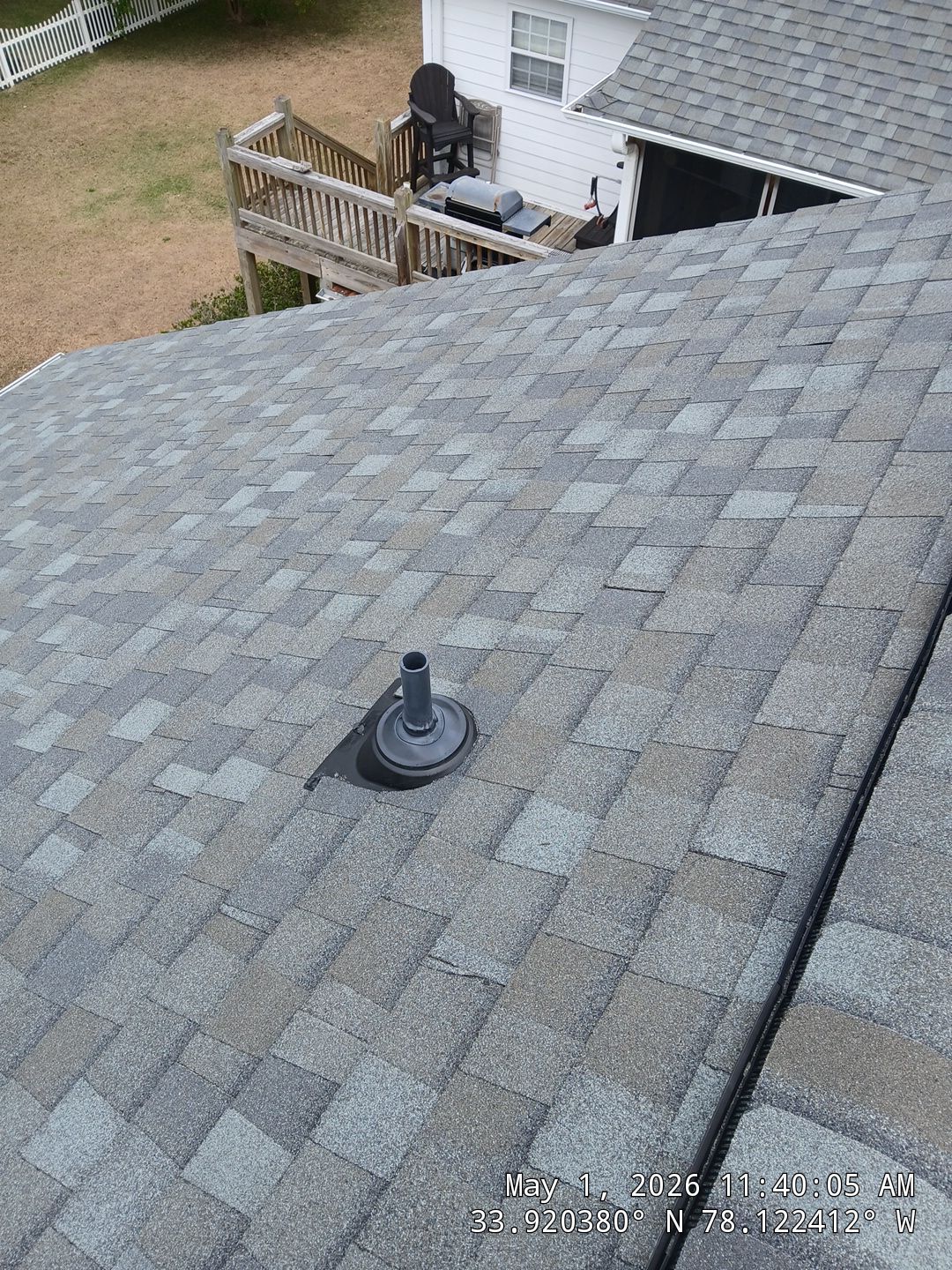 Fortified Roof Replacement in Oak Island by Roofing Contractors Wilmington using Landmark Pro Georgetown Gray by RGR Construction and Roofing, LLC