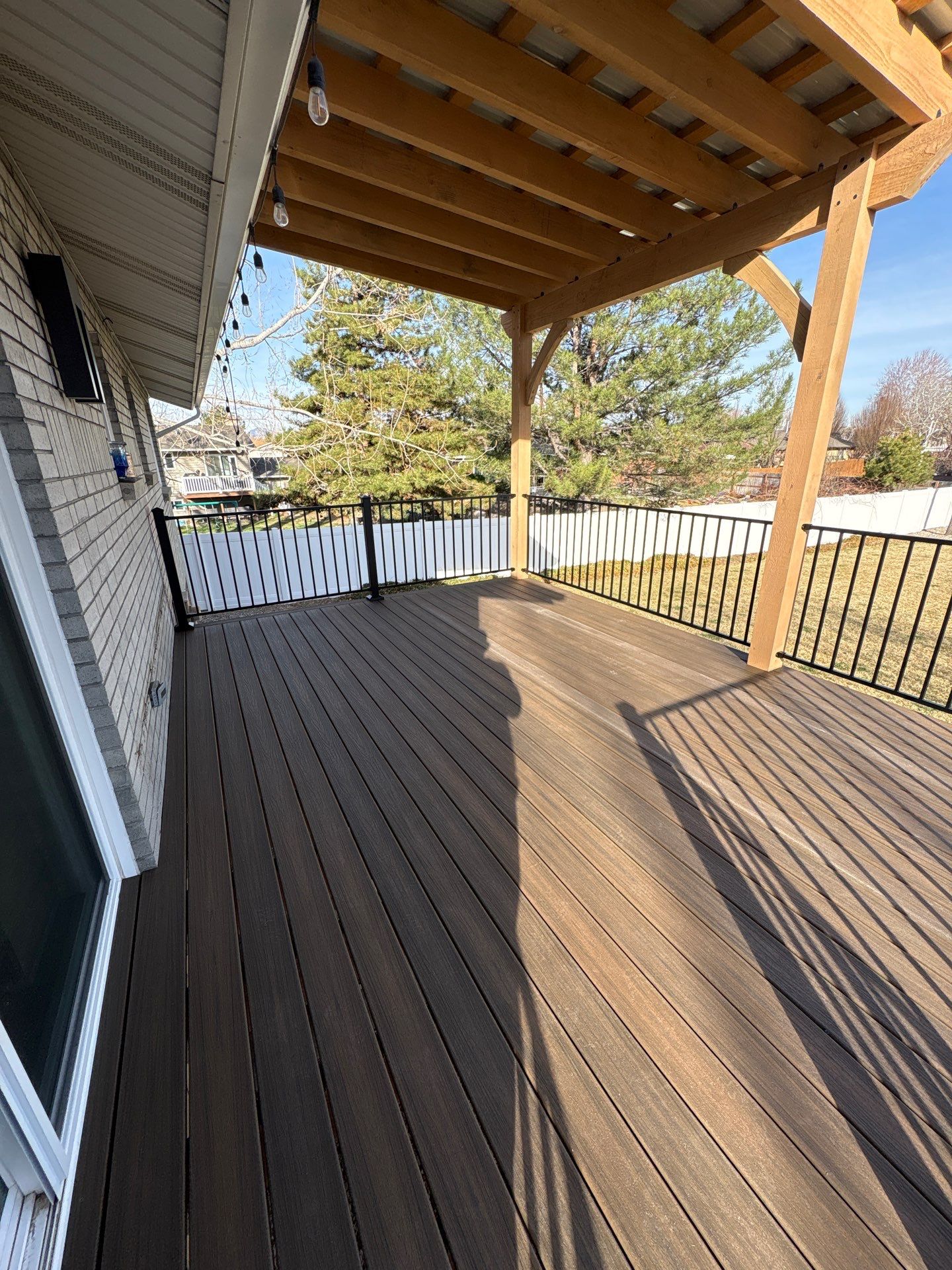 Custom Covered Deck by SAGE Decks