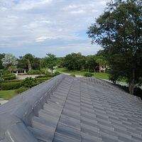 Westlake New Point Barcelona 900 Slate Black Antique by Total Roofing System The Metal Roof Experts
