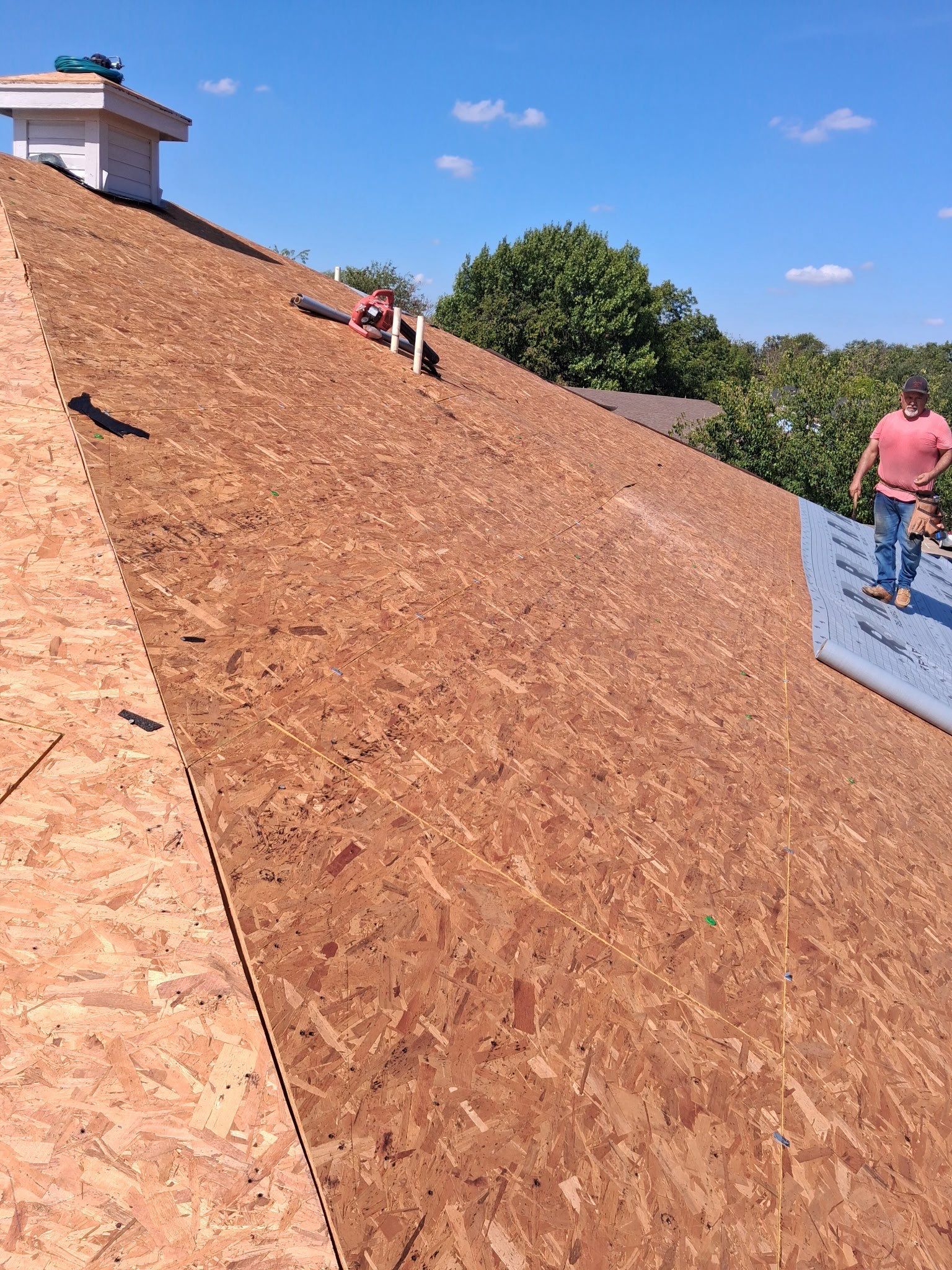 Interior Leak Damage Assessment & Shingle Removal in Crowley, TX photo 1