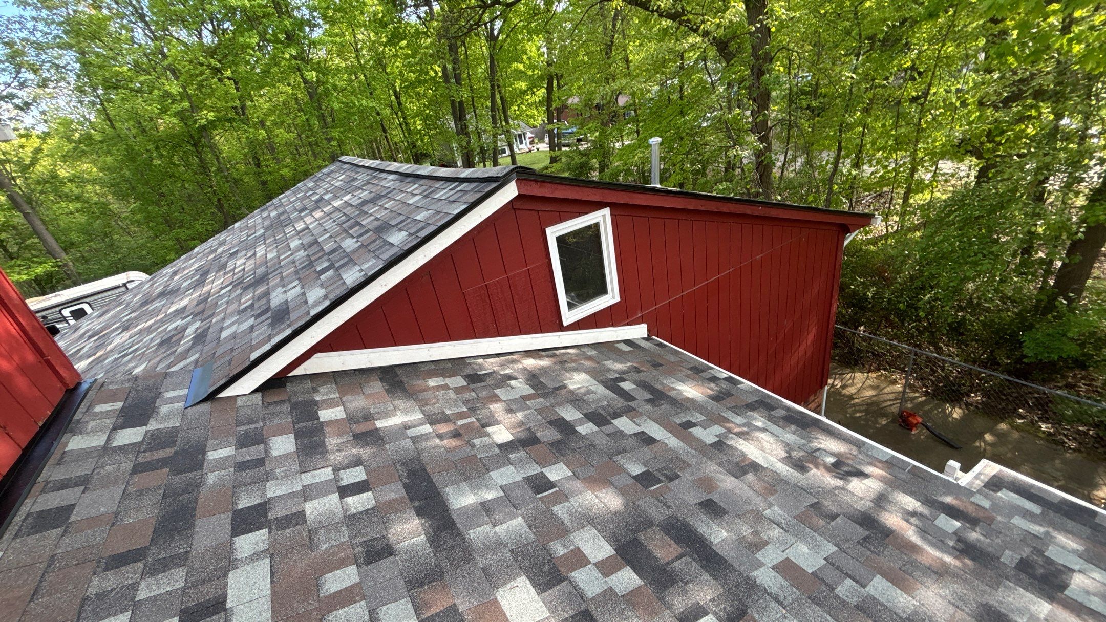 Roof Replacement using Owens Corning Storm Cloud by 180 Contractors