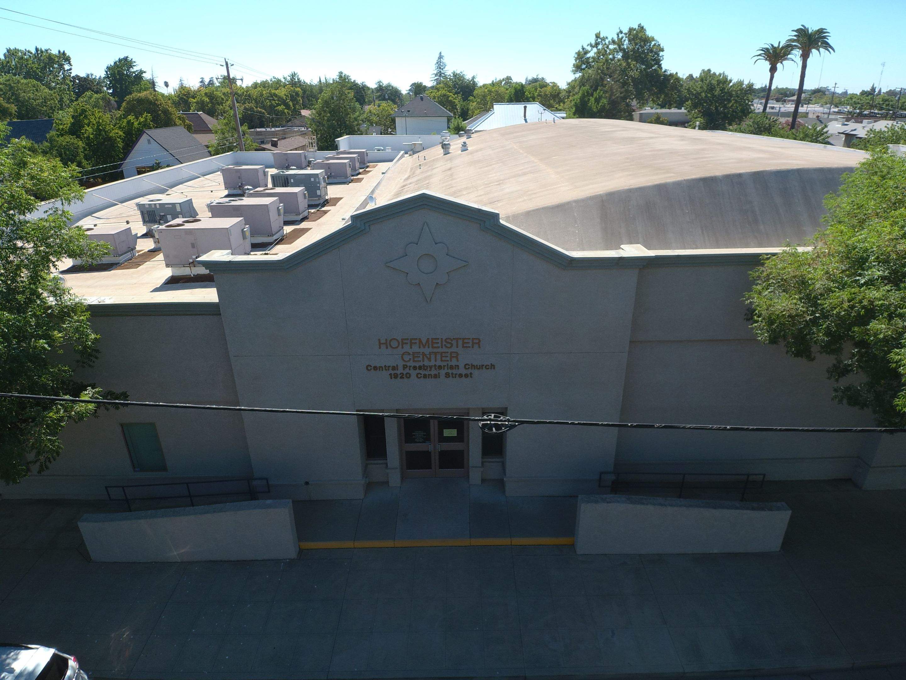  Presbyterian Church repairs to entrance architecture by Straight Edge Roofing Inc