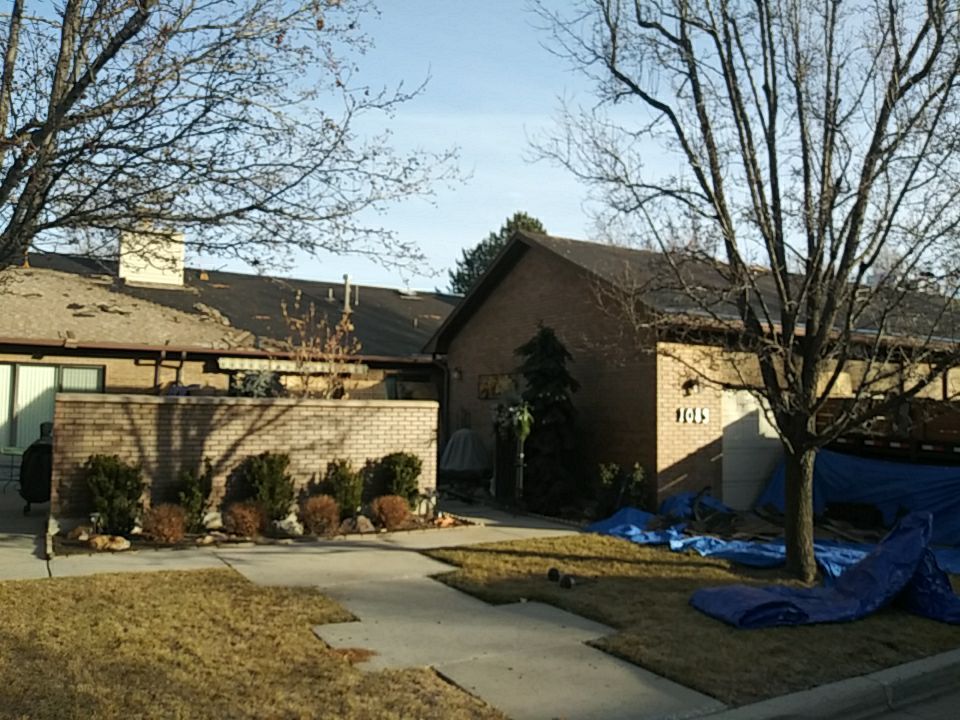 Storm Damaged Roof using GAF Timberline HDZ - Lifetime Shingle by The Roof Doctor