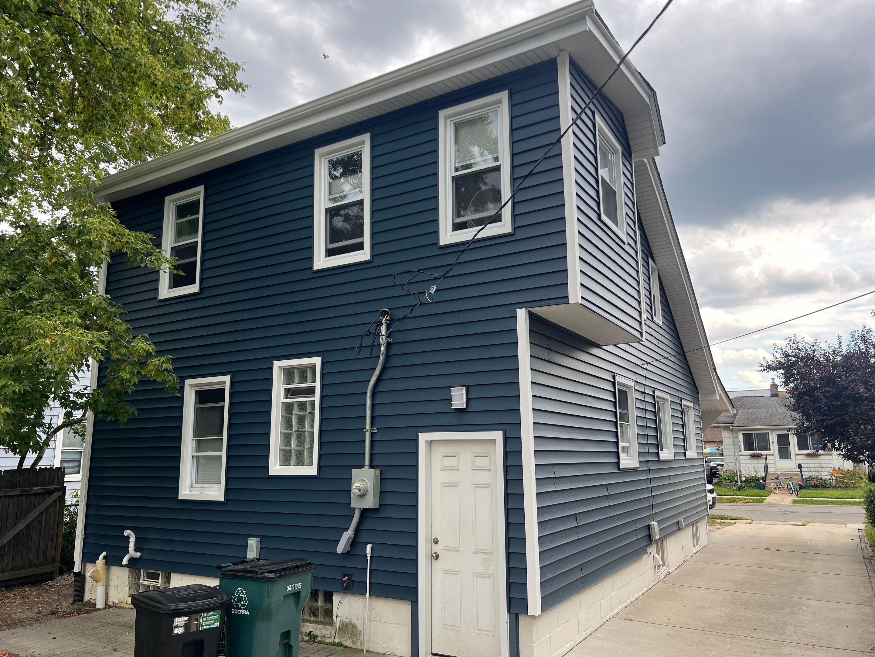 CertainTeed Vinyl Siding Replacement by Bloomfield Construction & Restoration