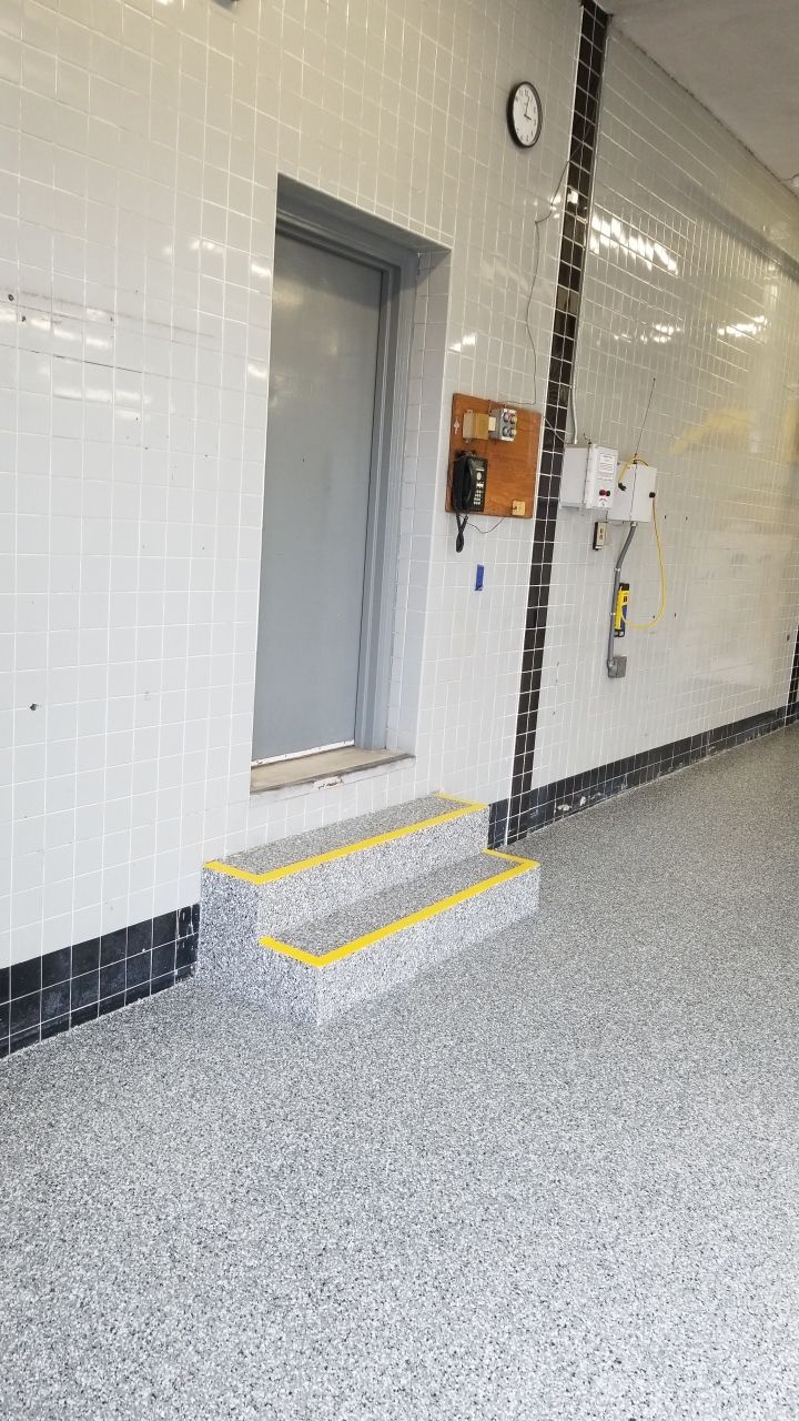 Dover Firehouse with their new Smoke Floor! by Spectrum Painting, LLC