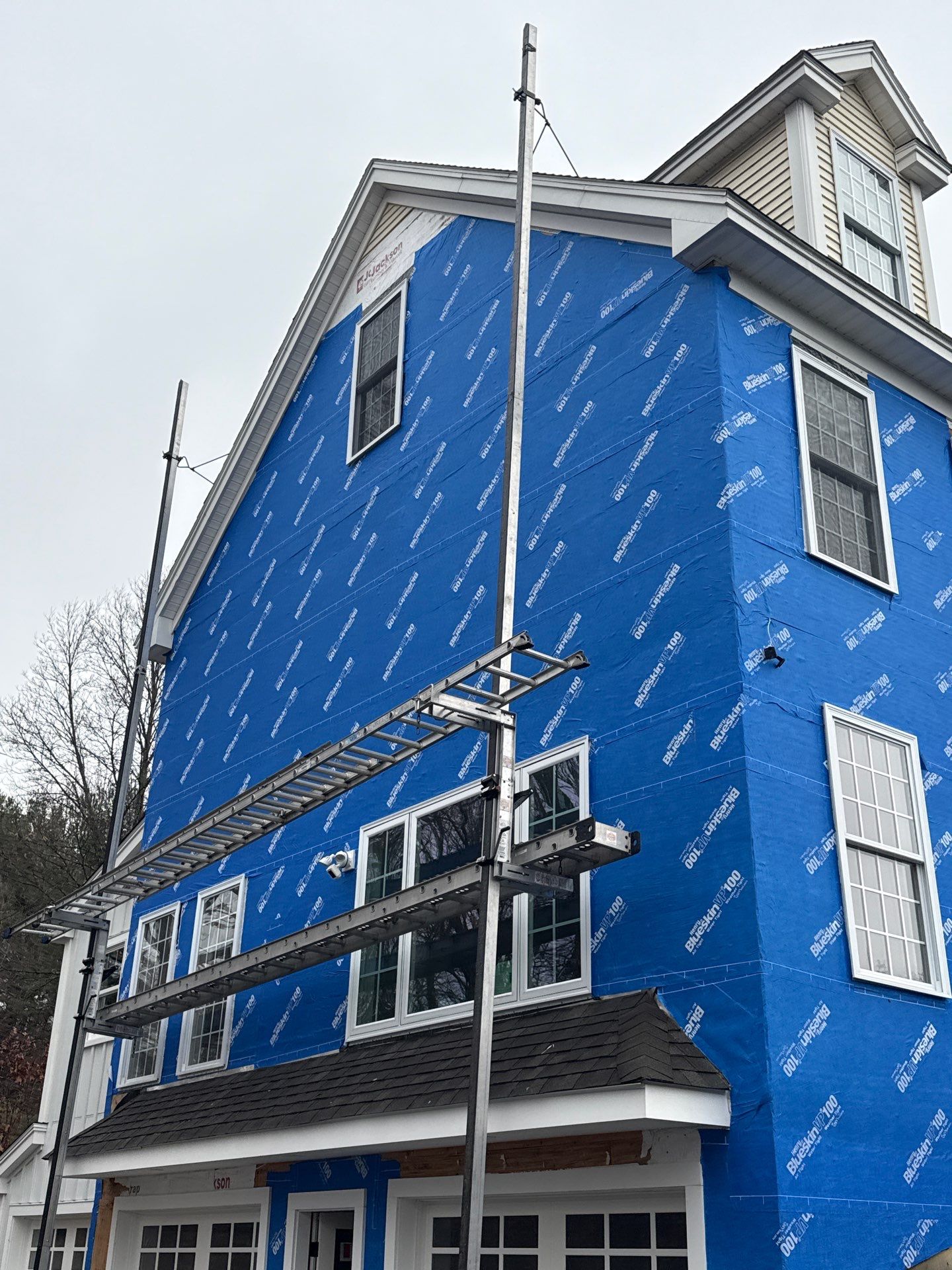 Complete Home Renovation with James Hardie® Clapboard & Shake Siding and Custom PVC Trim by Sensible Home Solutions