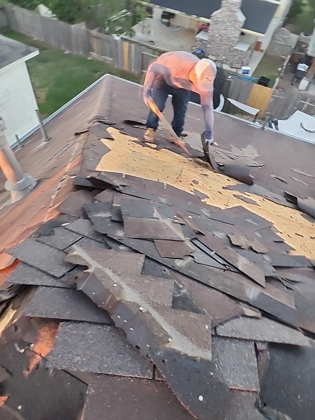 Residential Roofing Installation using Owen's Corning Duration (Lifetime) Shingles by Roof Repair Company