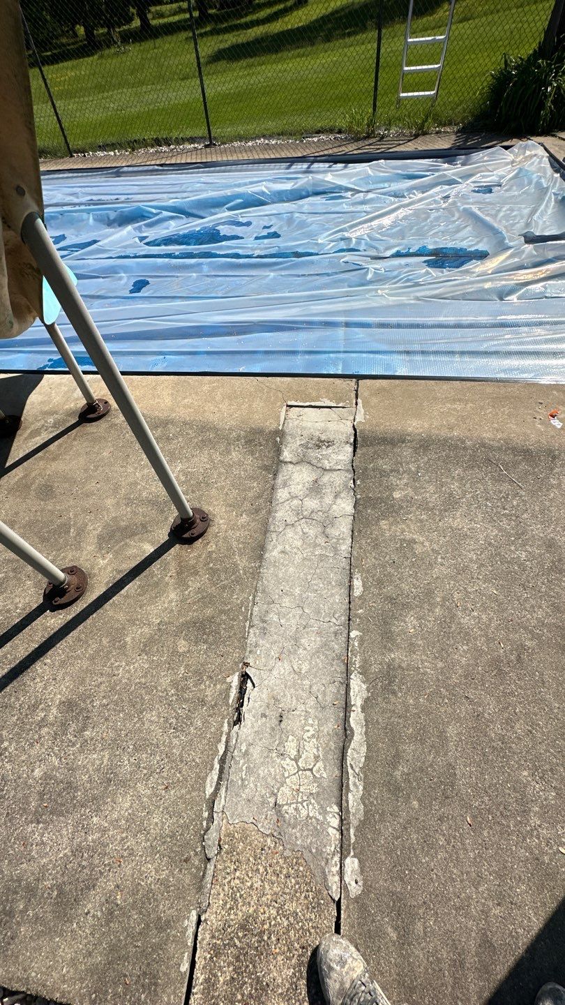 Pool Deck + Steps + Porch Project in JEANNETTE by Floors in a Day, Inc