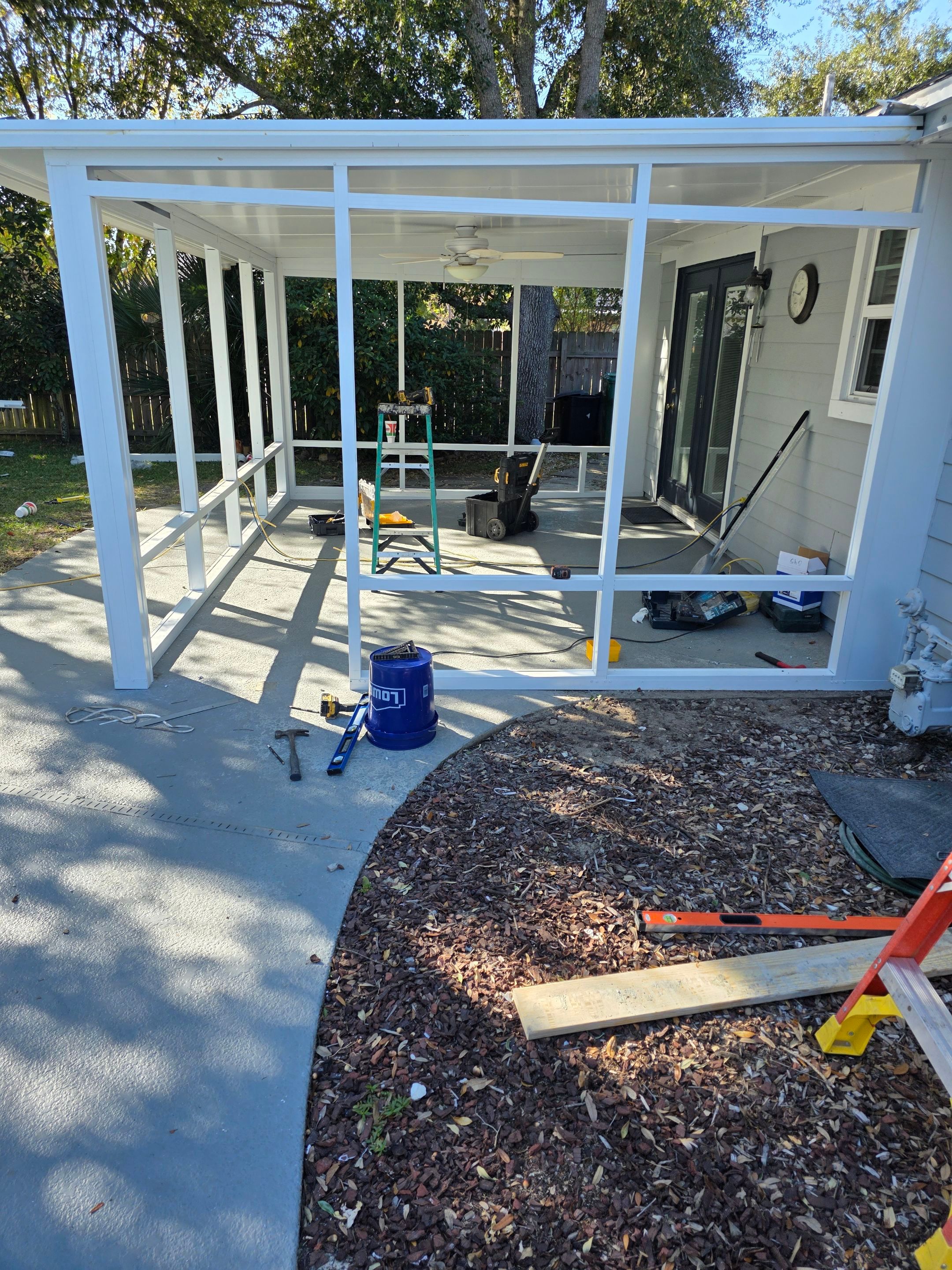 Patio Cover to Glass Room in Mary Esther, FL by Titan Sunrooms