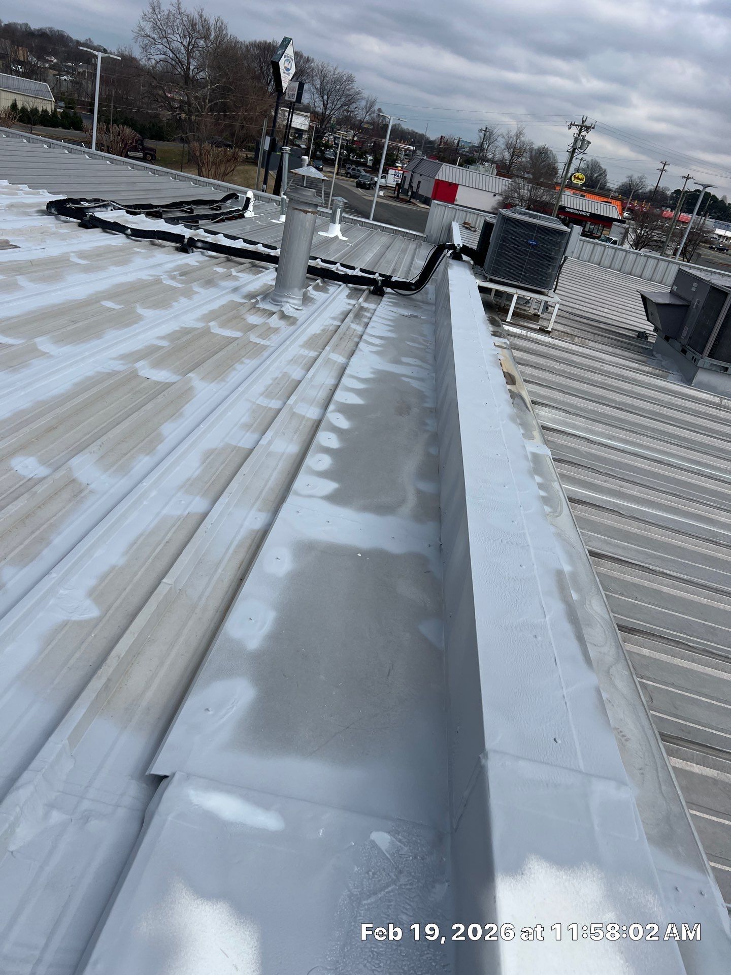 Acrylic Coating  by Just In Time Roofing and Restoration