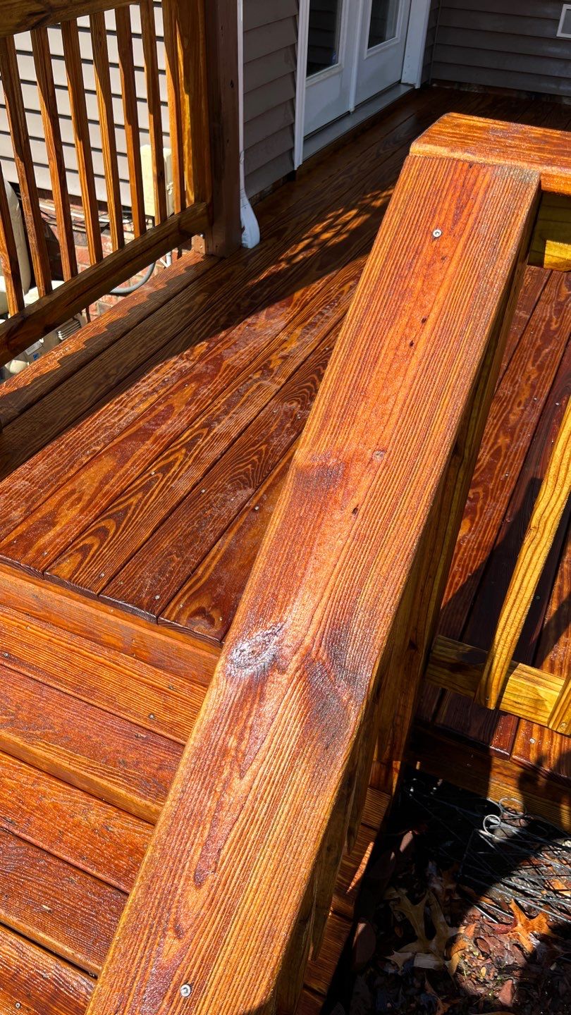 Weathered Deck using Wood Sealant by DuraSeal
