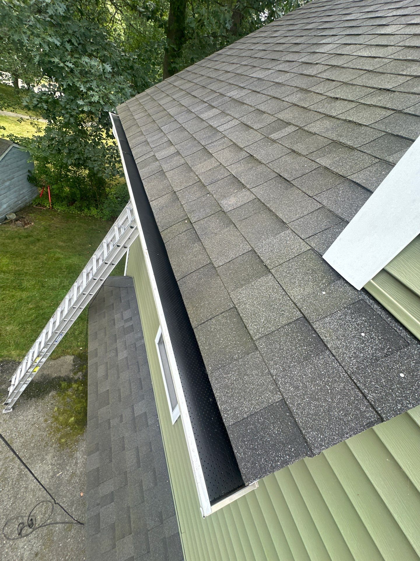 Gutter Cleaning & TREX Gutter Guard Installation in Wilmington, MA by Mighty Dog Roofing of Greater Middlesex County