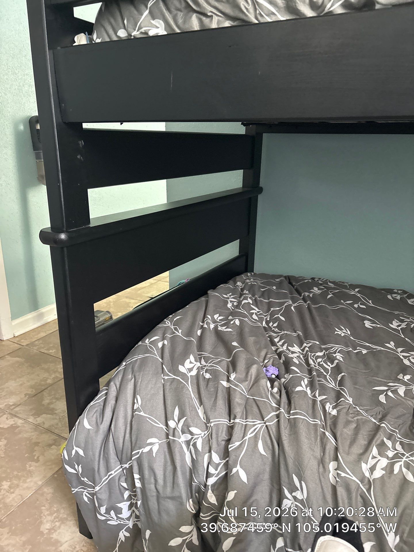 Denver Interior Bedroom Remodel Featuring New Paint and Tile Flooring by CompanyCam Sales Demo