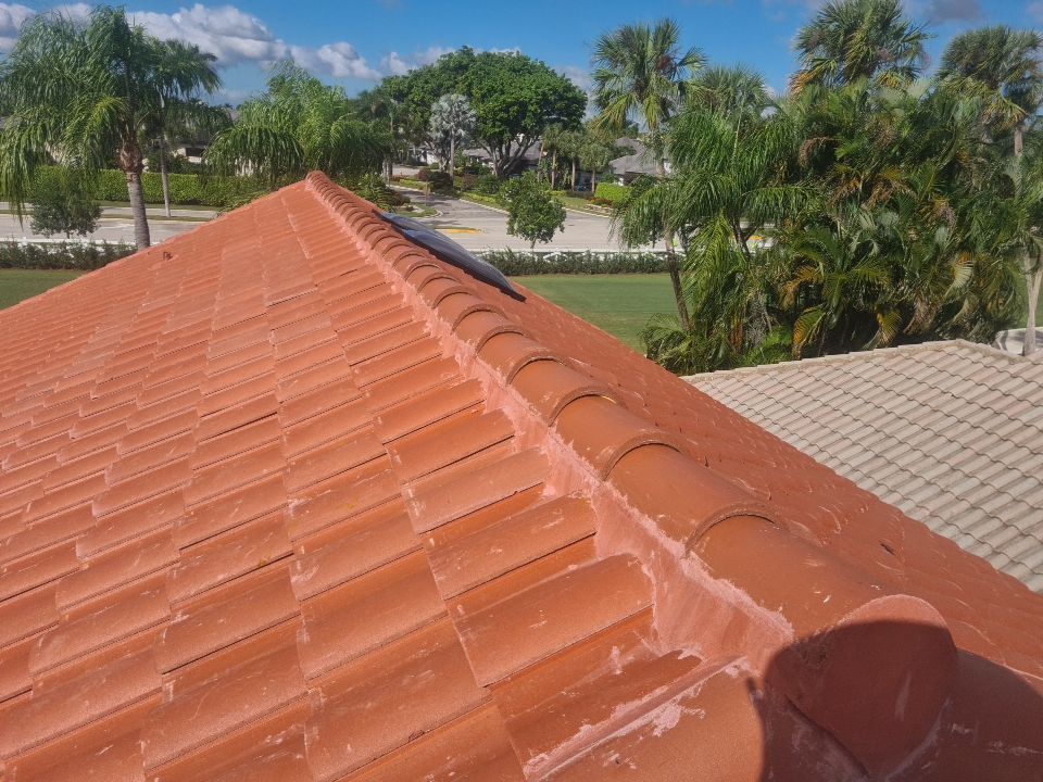 Residential Roofing Installation using Eagle Roofing Tile by BLUES BROTHERS ROOFING