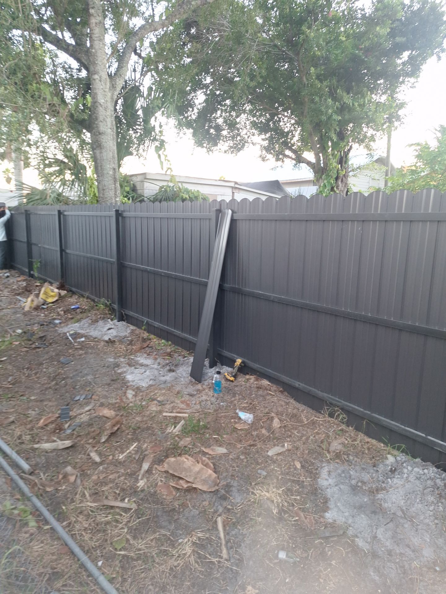 Durafence Installation With Estate Gate by Asap fence and gates, LLC