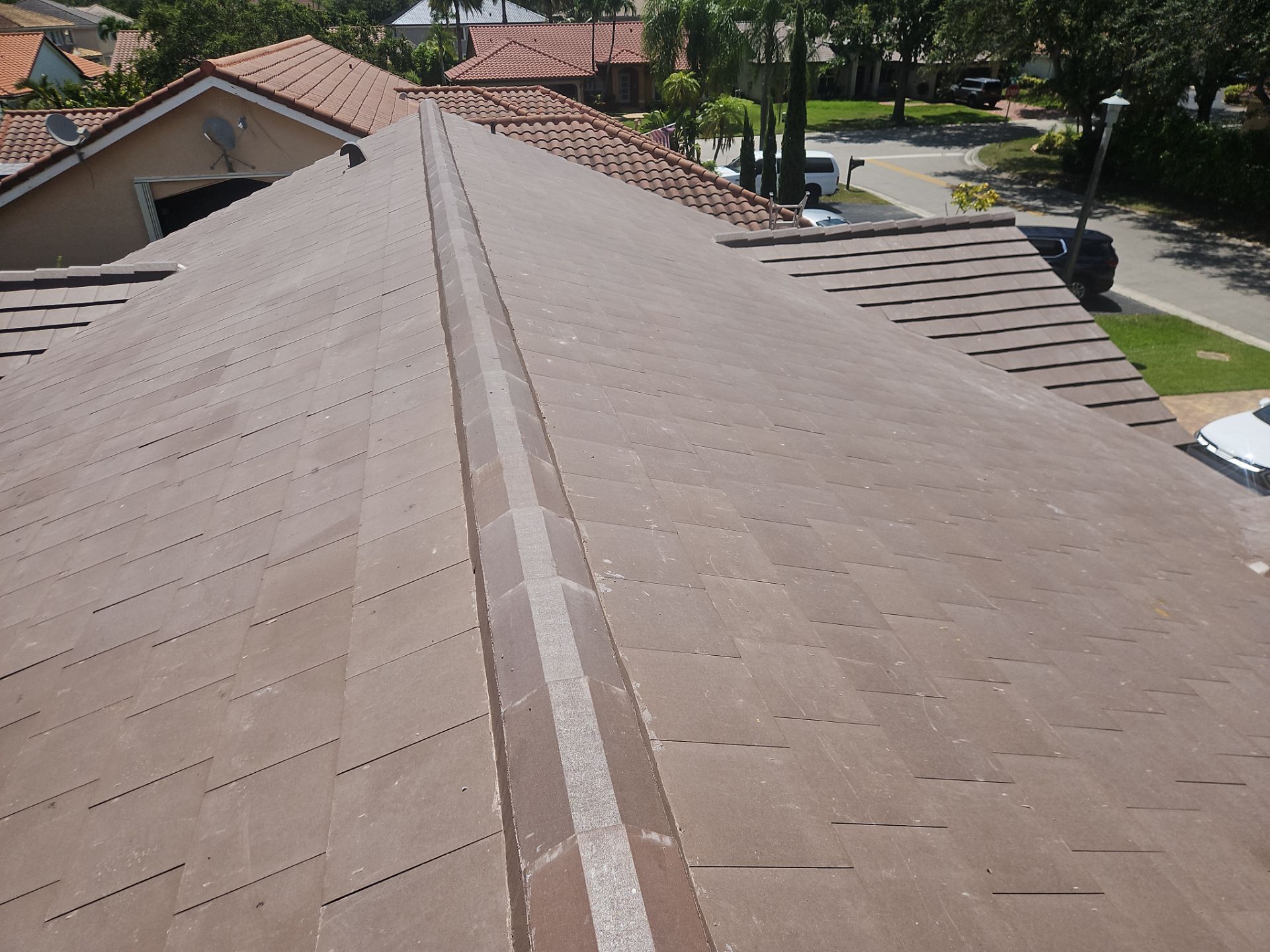Residential Roofing Installation using WestLake Roofing Tile by BLUES BROTHERS ROOFING