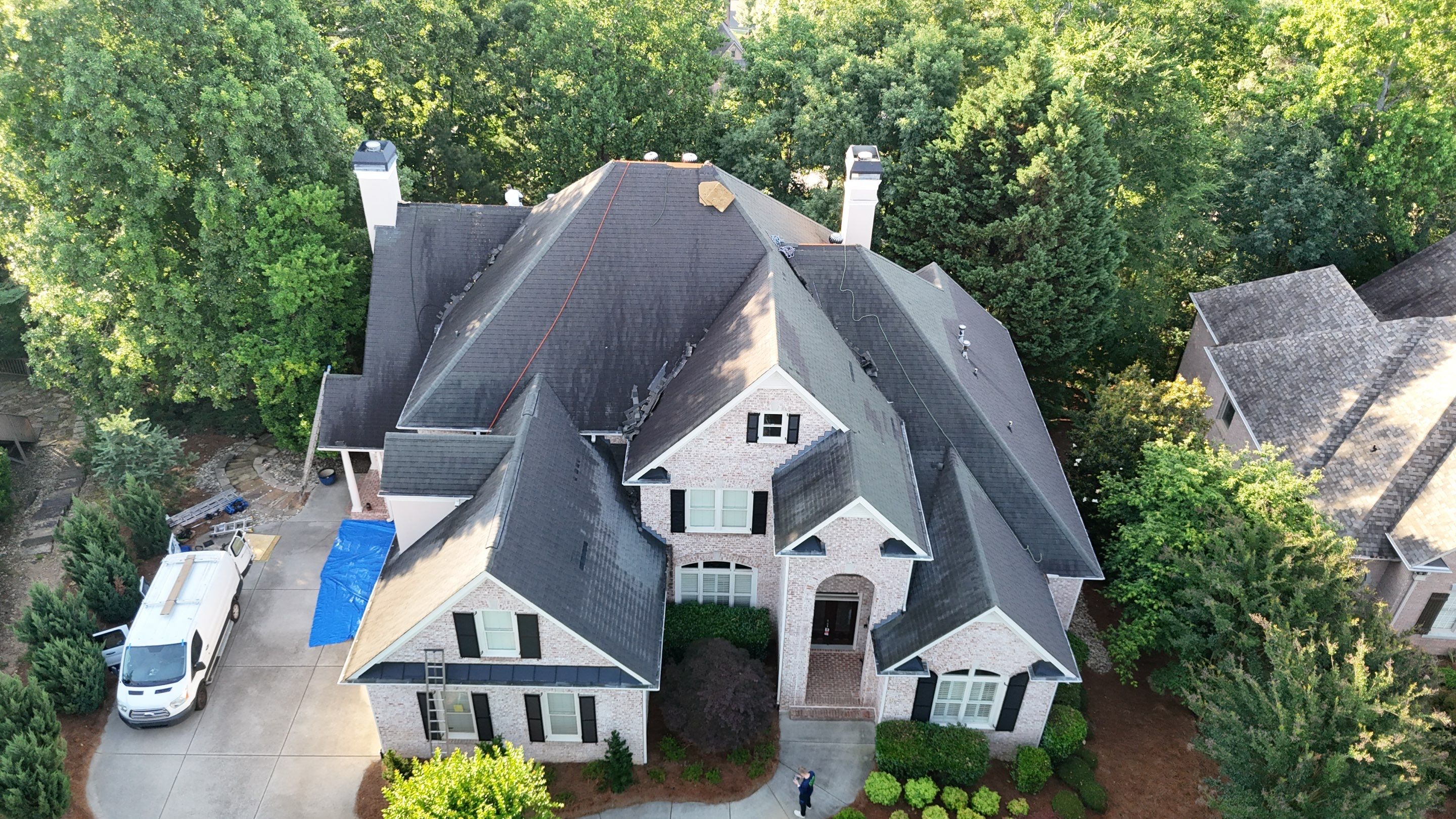  Binghurst Road  Suwanee Roof Replacement  by Dom Roofing & Restoration