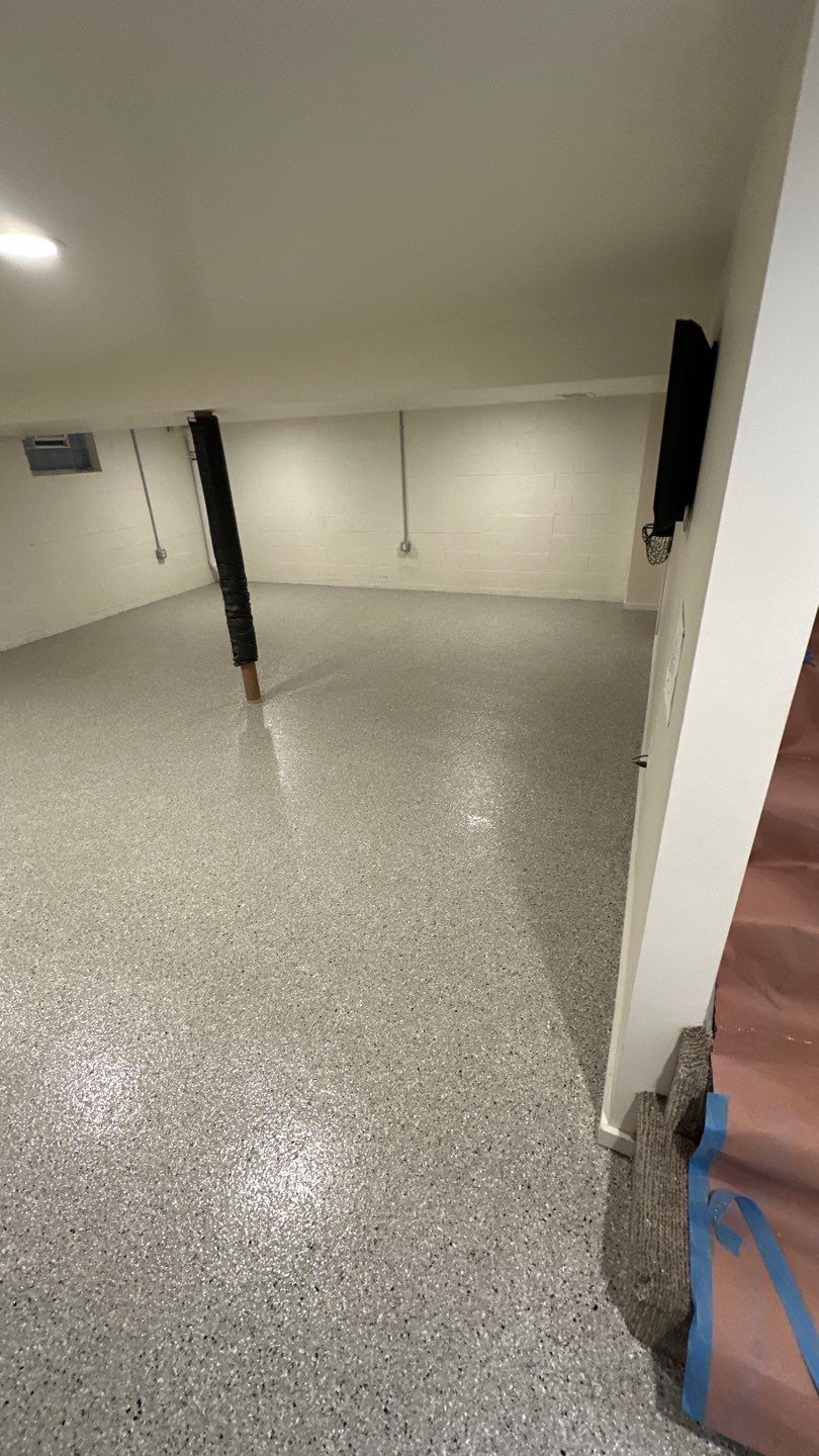 Basement Project in Bradford Woods by Floors in a Day, Inc